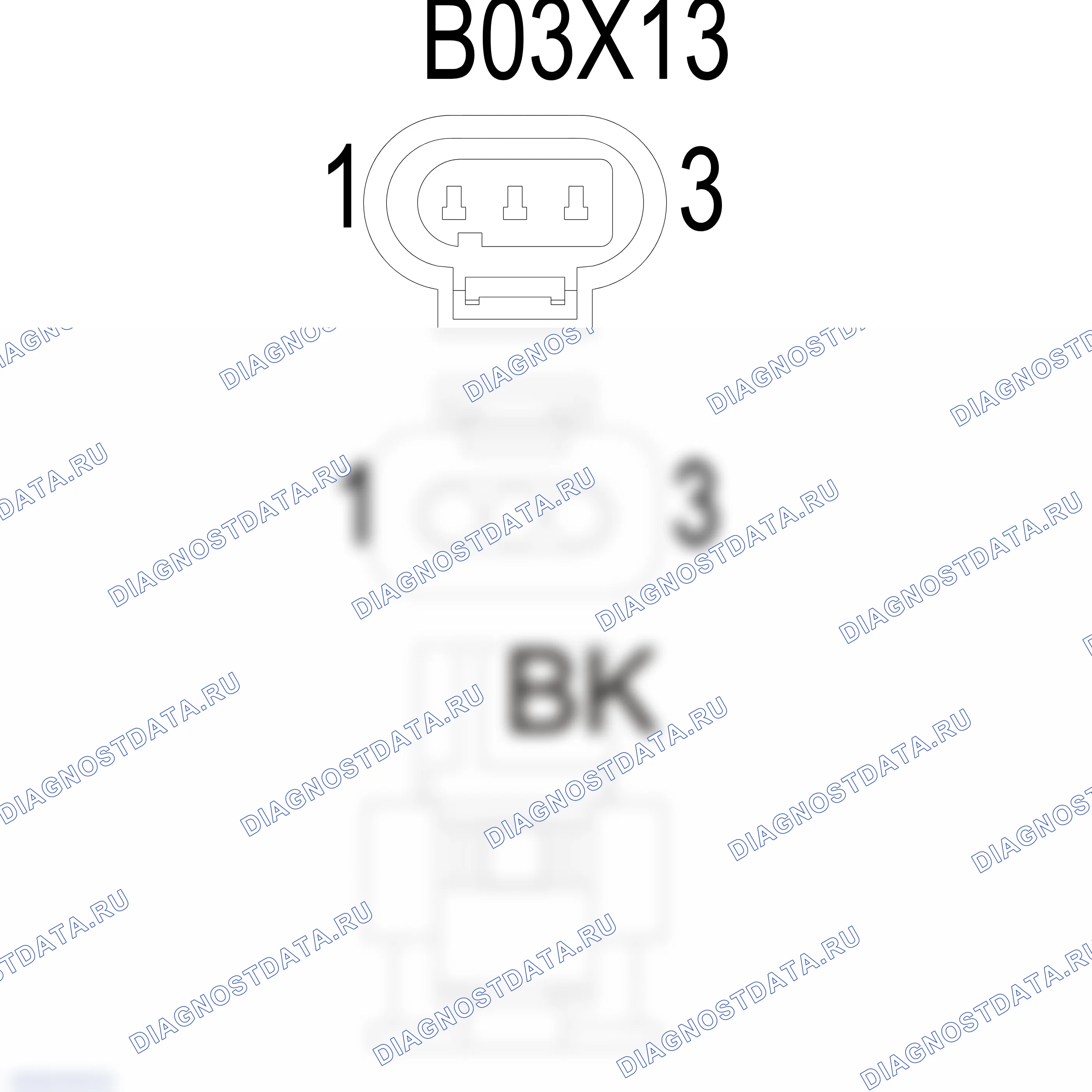 Распиновка разъёма 3C0 973 203 — внешний вид и расположение контактов. Porsche Cayenne II