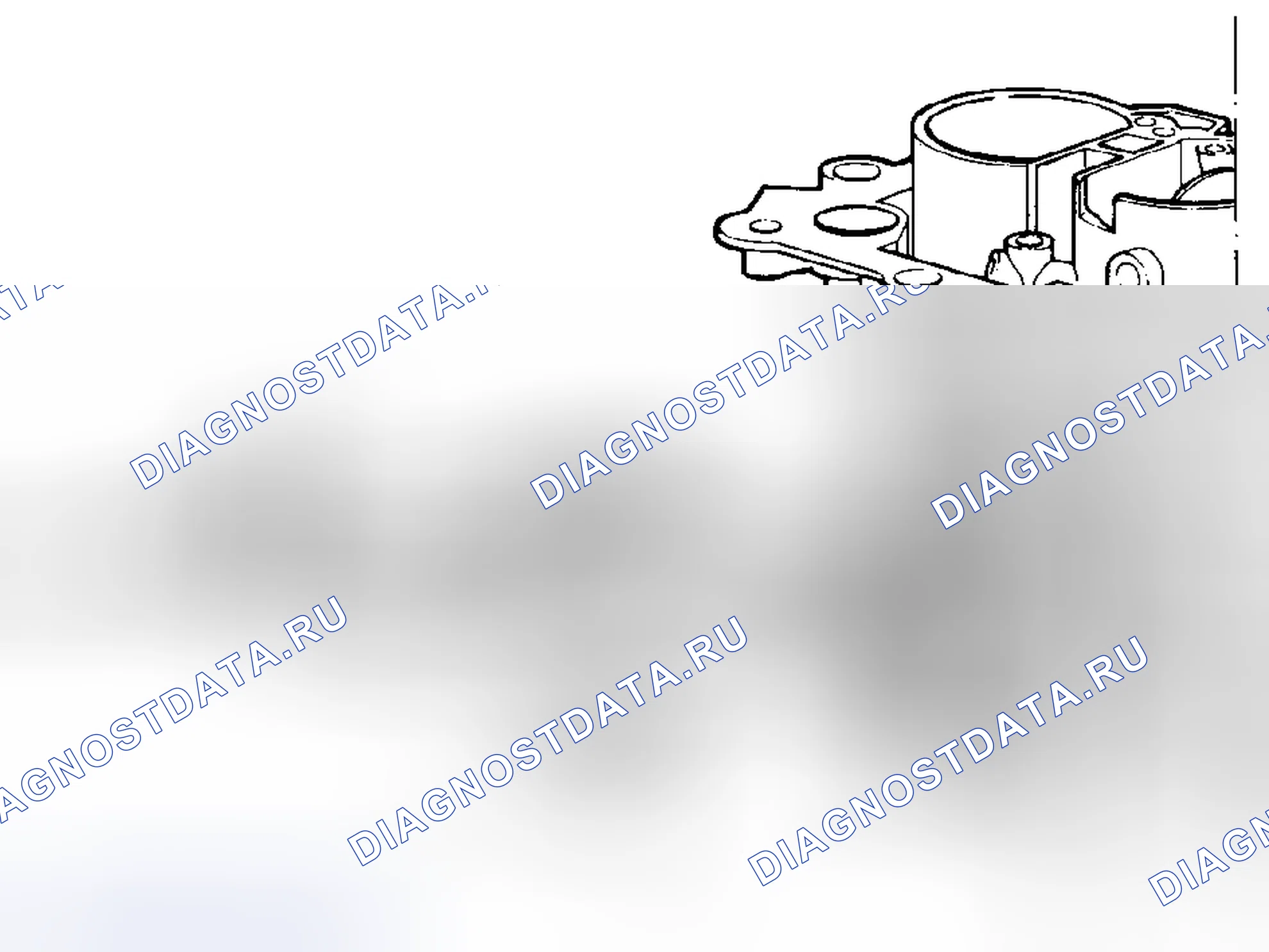Рис. 308: Снять / установить трос дроссельной заслонки. Volvo C70 I