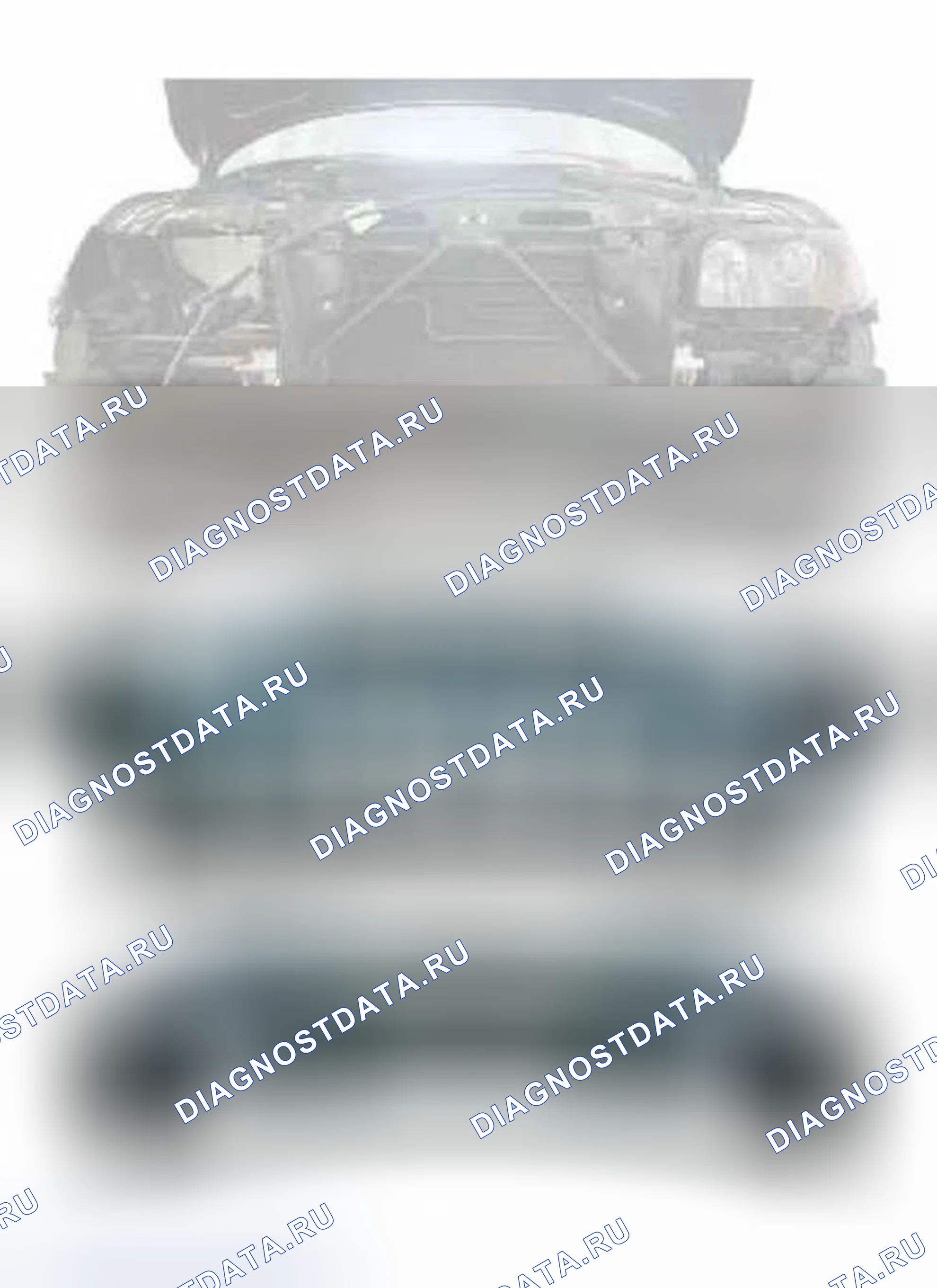 Рис. 103: Передний бампер. BMW X3 E83