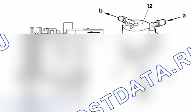 Функция: система питания топливом (SIEMENS SID 802) — b1hp1m8d. Citroen C2 I