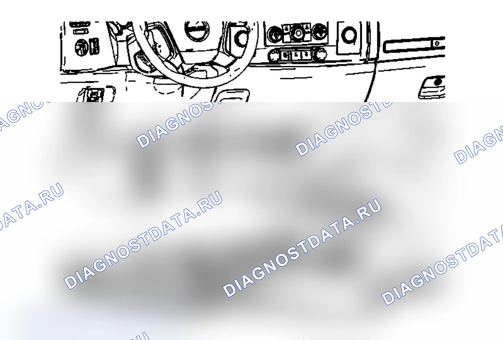 Рис. 39: Замена центрального опорного кронштейна приборной панели. Chevrolet Cab & Chassis Silverado 3500 HD 