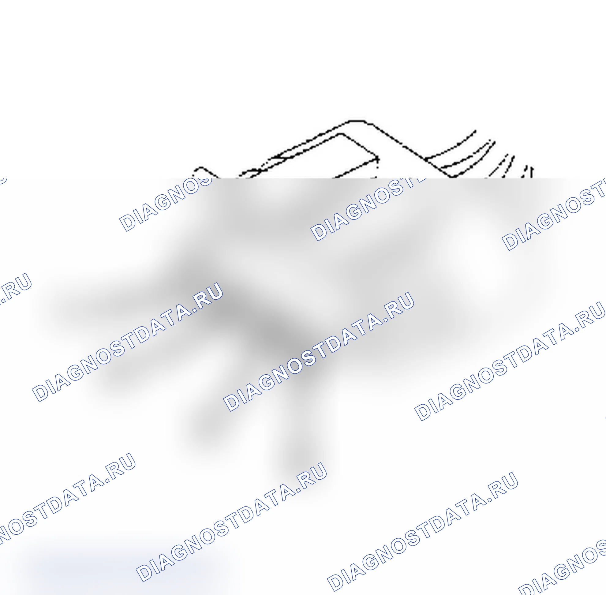 Рис. 9: РАЗЪЕМ ДВИГАТЕЛЯ С АВТОМАТИЧЕСКОЙ СКОРОСТЬЮ ХОЛОСТОГО ХОДА (AIS). Dodge Grand Caravan II