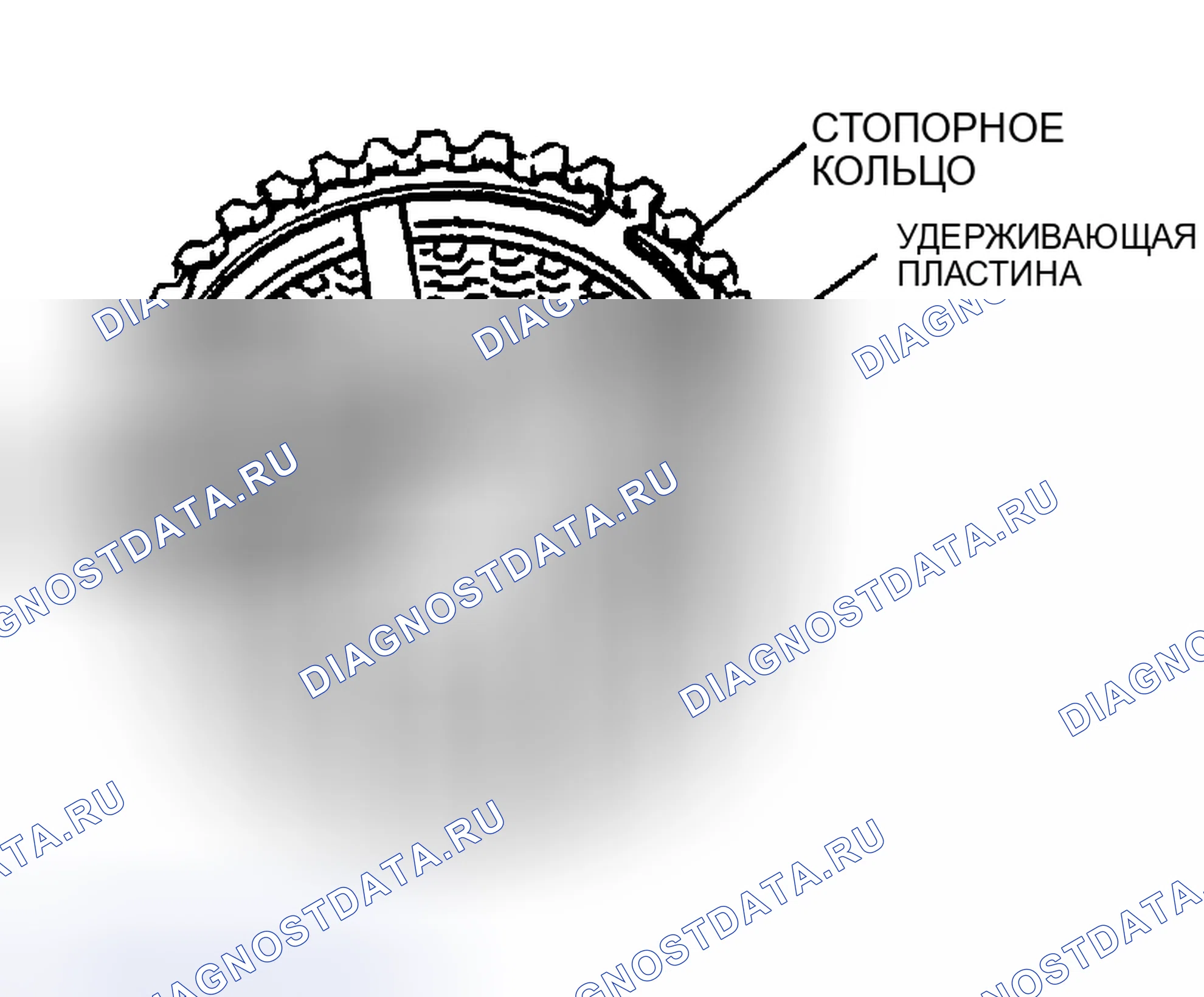 Рис. 190: ЗАЗОР СЦЕПЛЕНИЯ. Mazda 6 GG