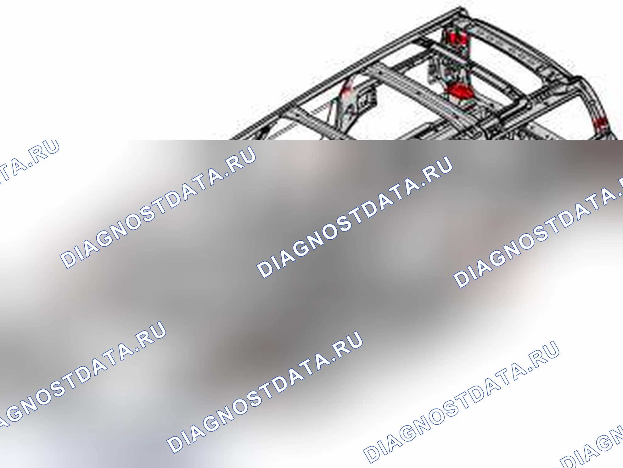 Рис. 78: Замена пенорезины мягкой (звукоизоляционная пена). Volvo V70 II рестайлинг