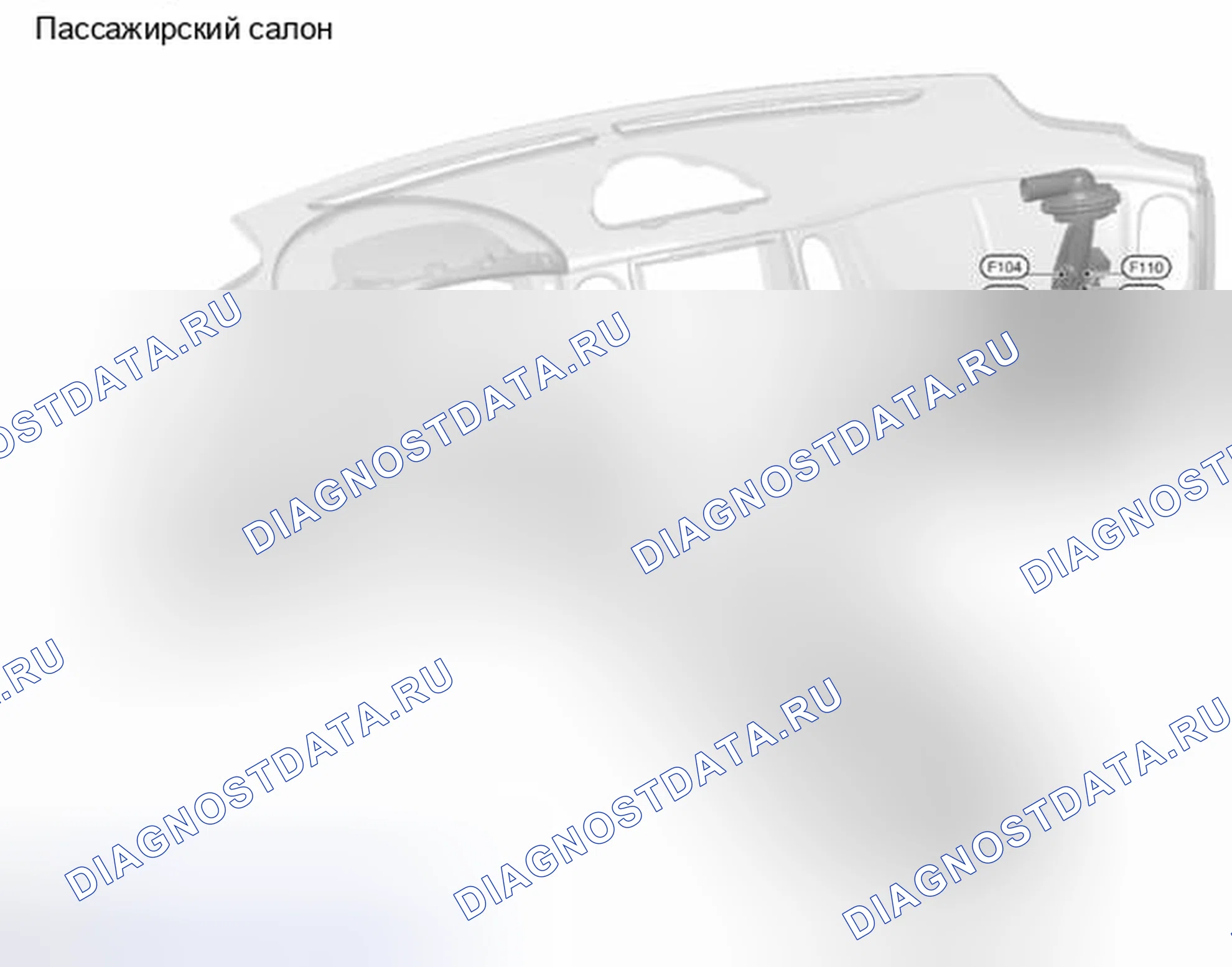 Рис. 36: ПАССАЖИРСКИЙ САЛОН. Infiniti EX37 I