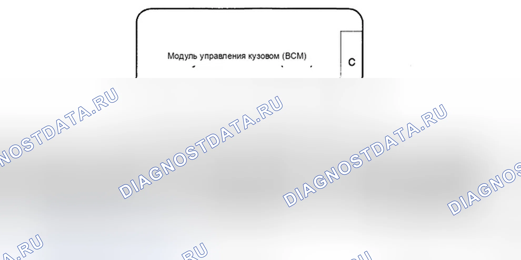 Рис. 2: КЛЕММЫ СОЕДИНИТЕЛЕЙ BCM. Hyundai Sonata V рестайлинг