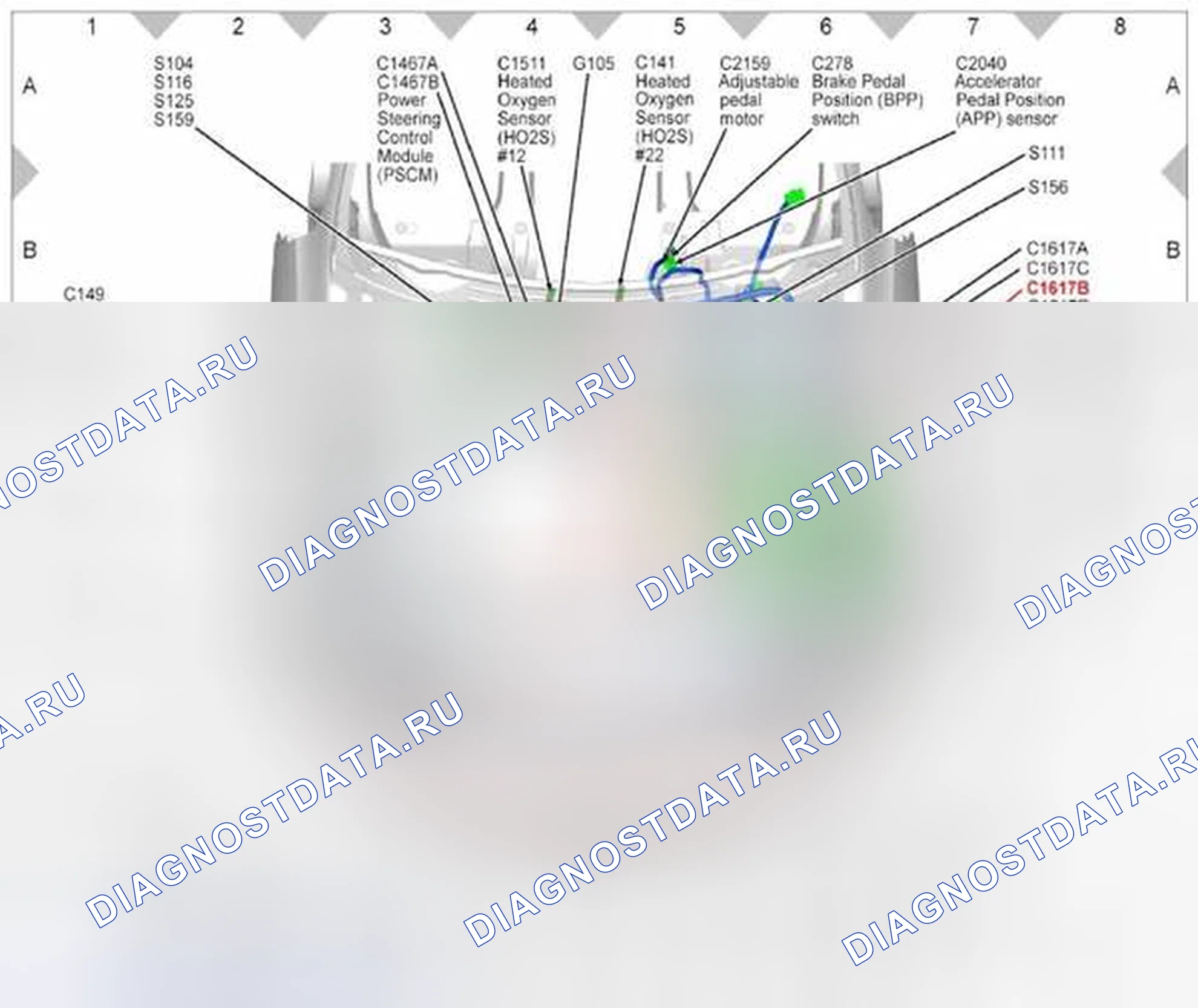 Рис. 624. BMW 4 серия F32/F33