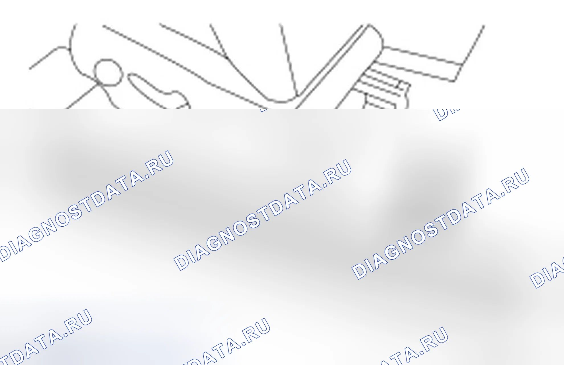 Рис. 22: обивка стойка C - supercab Four-дверь. Ford Ranger II