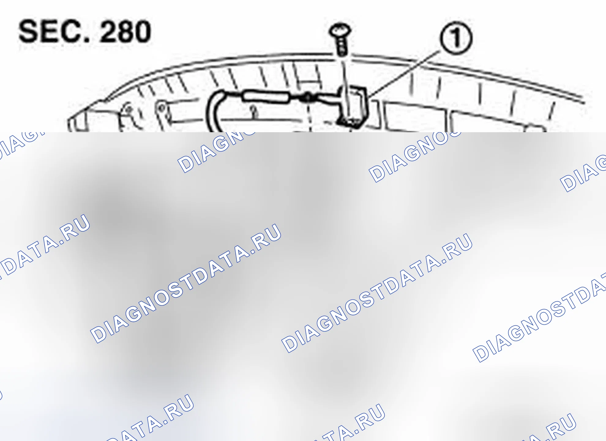 Рис. 278: ДЕМОНТАЖ. Infiniti G25 IV рестайлинг