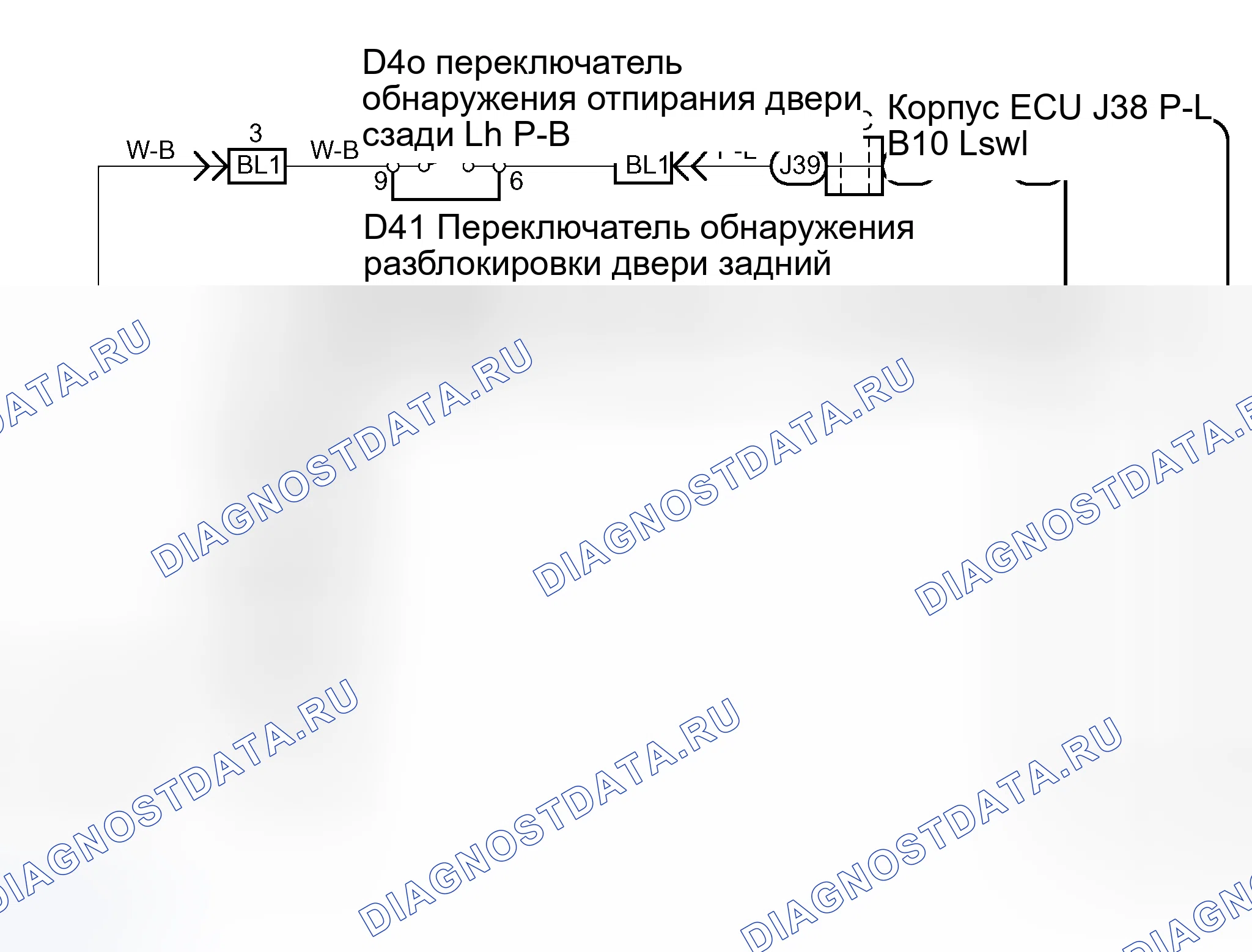 Рис. 14: электросхема. Toyota Tundra I рестайлинг