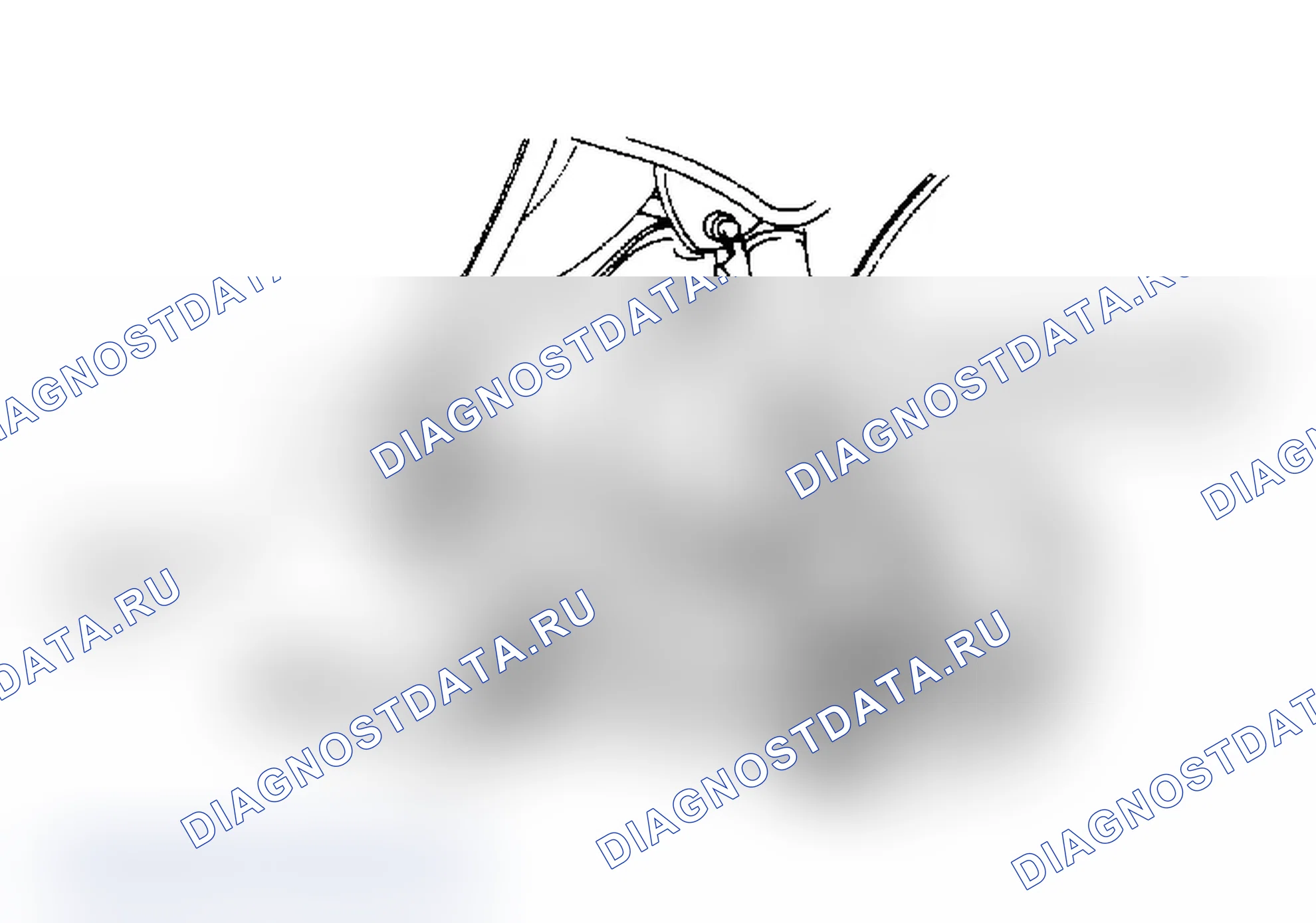 Рис. 3: РЕГУЛИРОВКА СХОЖДЕНИЯ. Isuzu Impulse II
