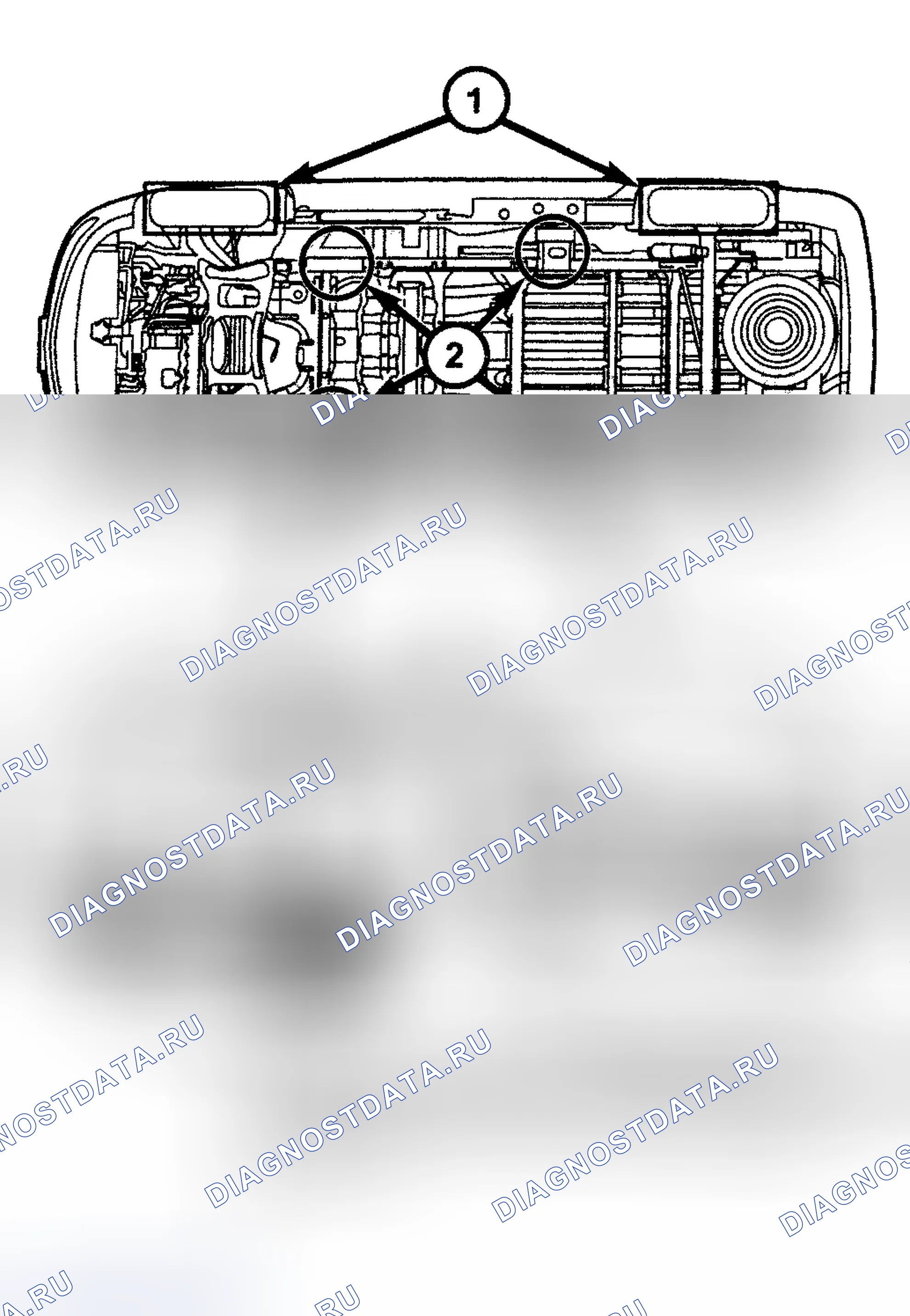 Рис. 14: ДОМКРАТ НАПОЛЬНЫЙ. Dodge Grand Caravan IV