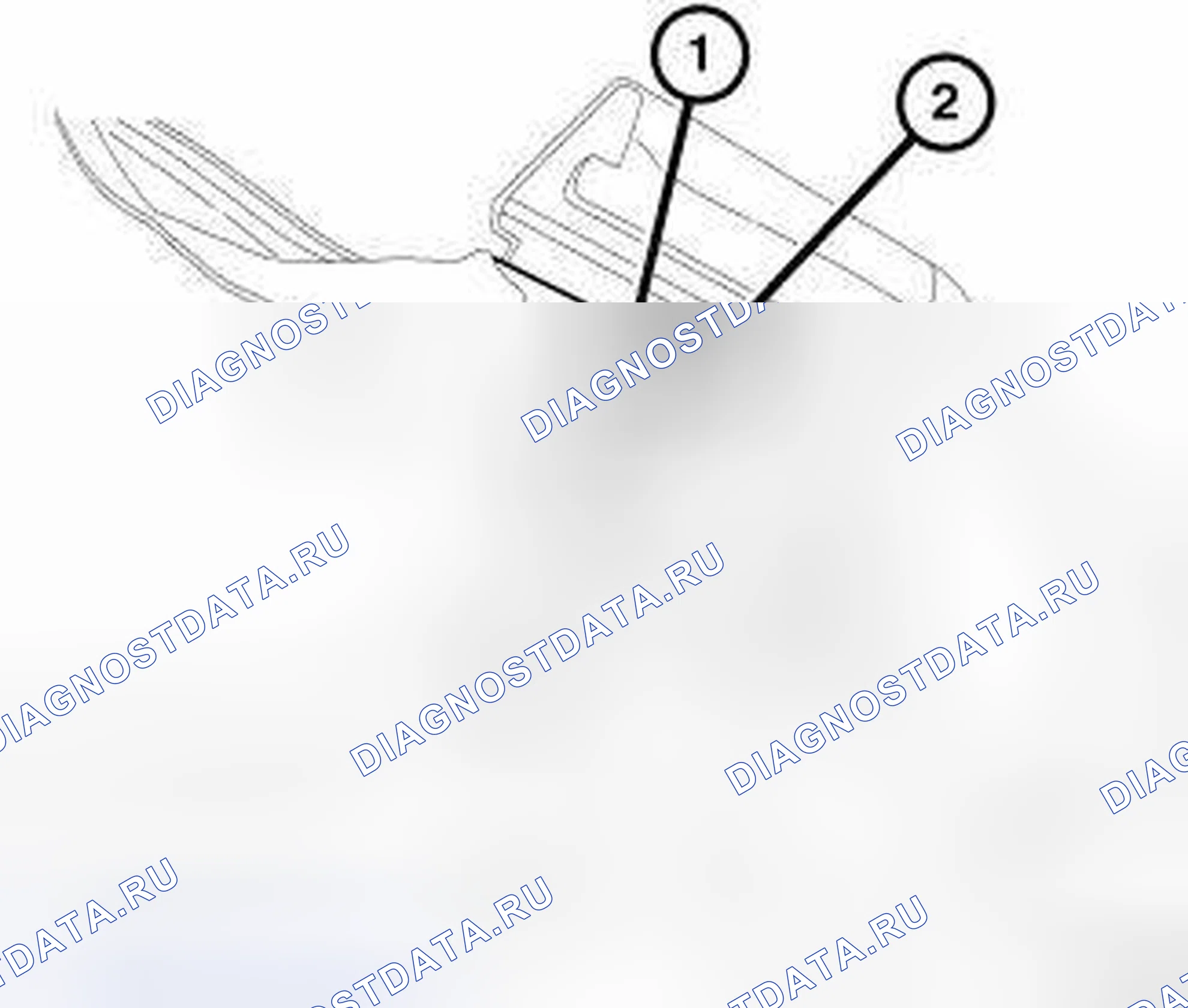 Рис. 366: Подушка сиденья 60 / 40-40. Jeep Liberty II