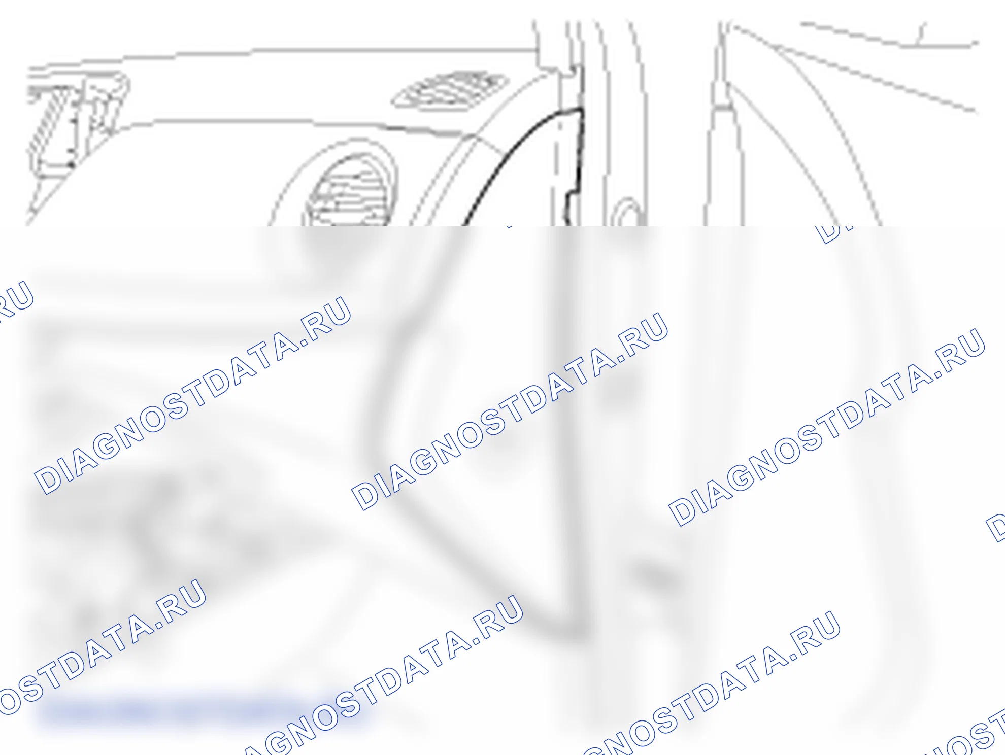 Снятие двухпозиционного переключателя PAB. Hyundai GRAND i10/Xcent BA