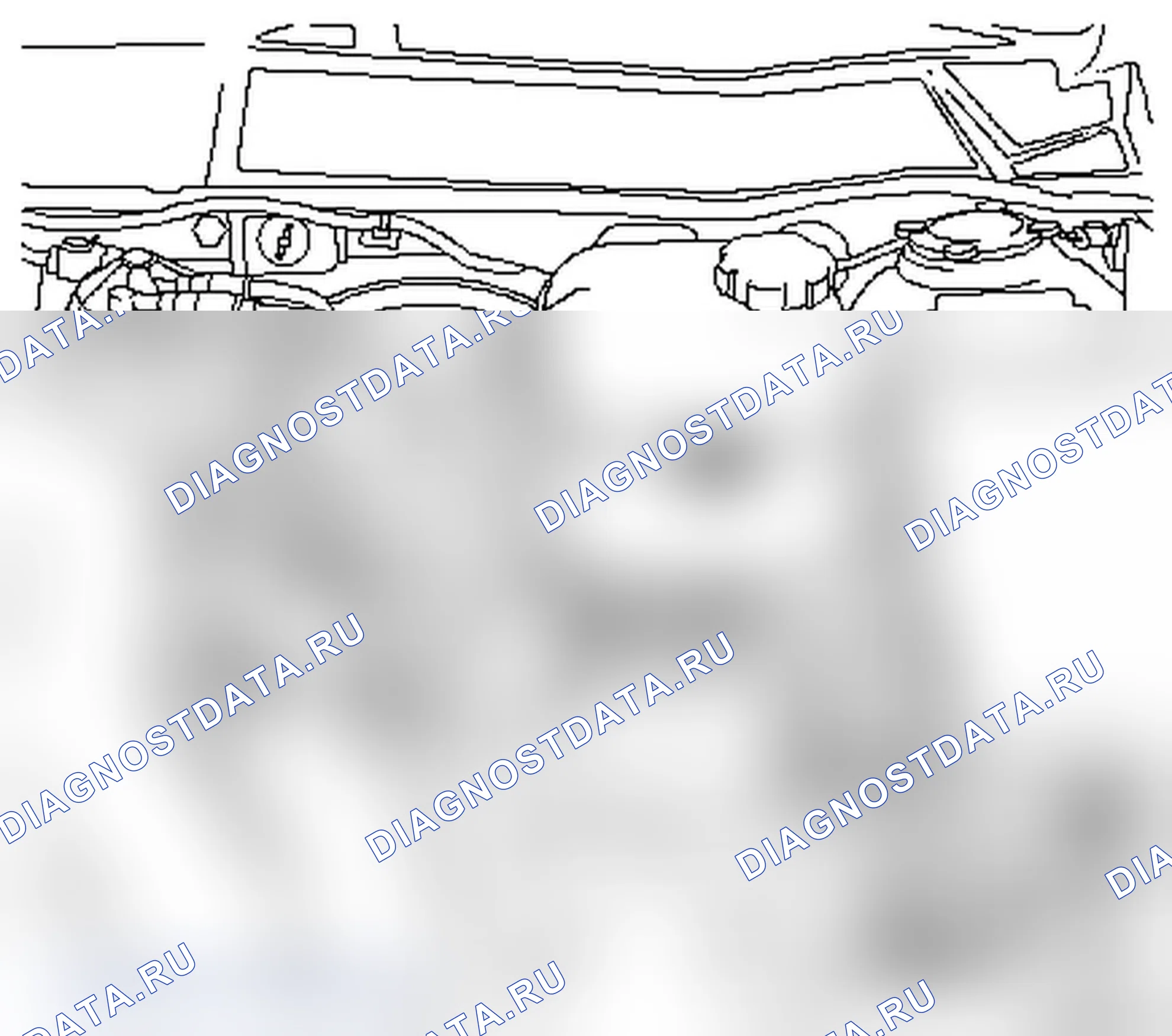 Заменить датчик уровня охлаждающей жидкости. Opel Astra H