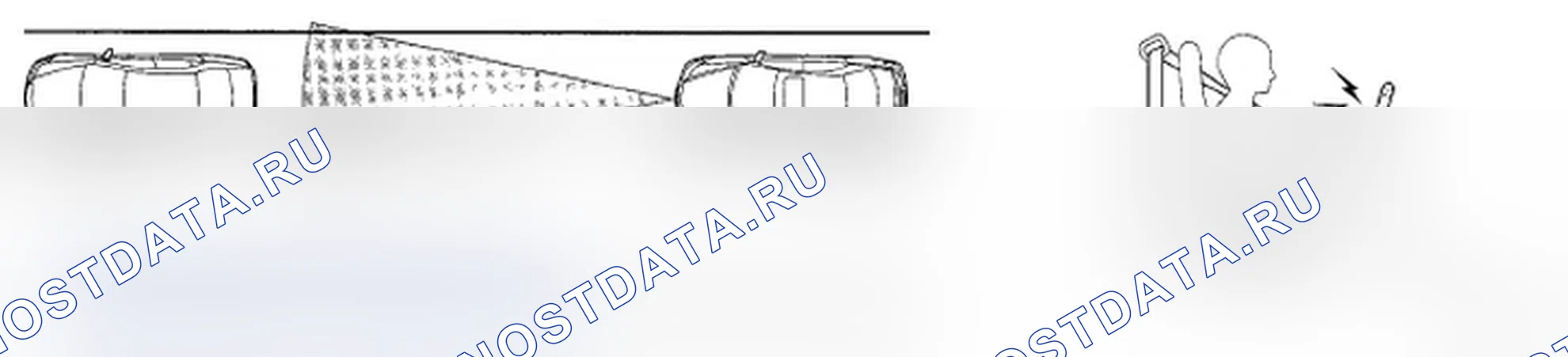Рис. 41: Работа CMBS и E-pretensioner (модели '06-08). Acura RL II