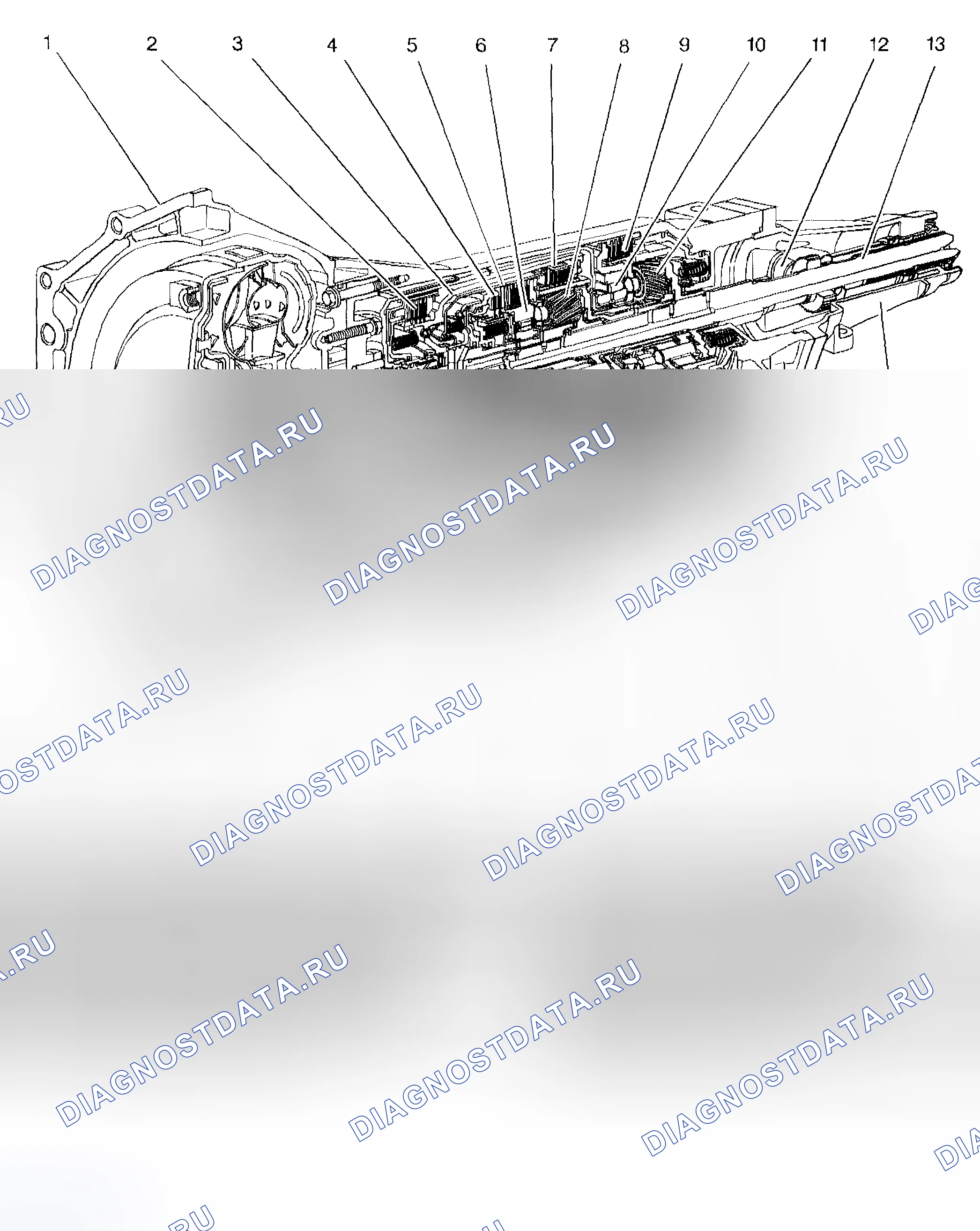 Рис. 395: Расположение компонентов. Chevrolet Suburban K2500 GMT800