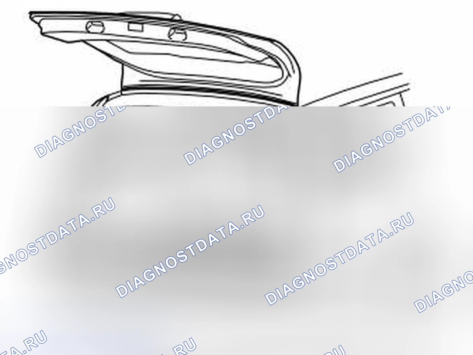 Рис. 472: Вспомогательное сиденье, обращенное назад. Volvo V70 II рестайлинг