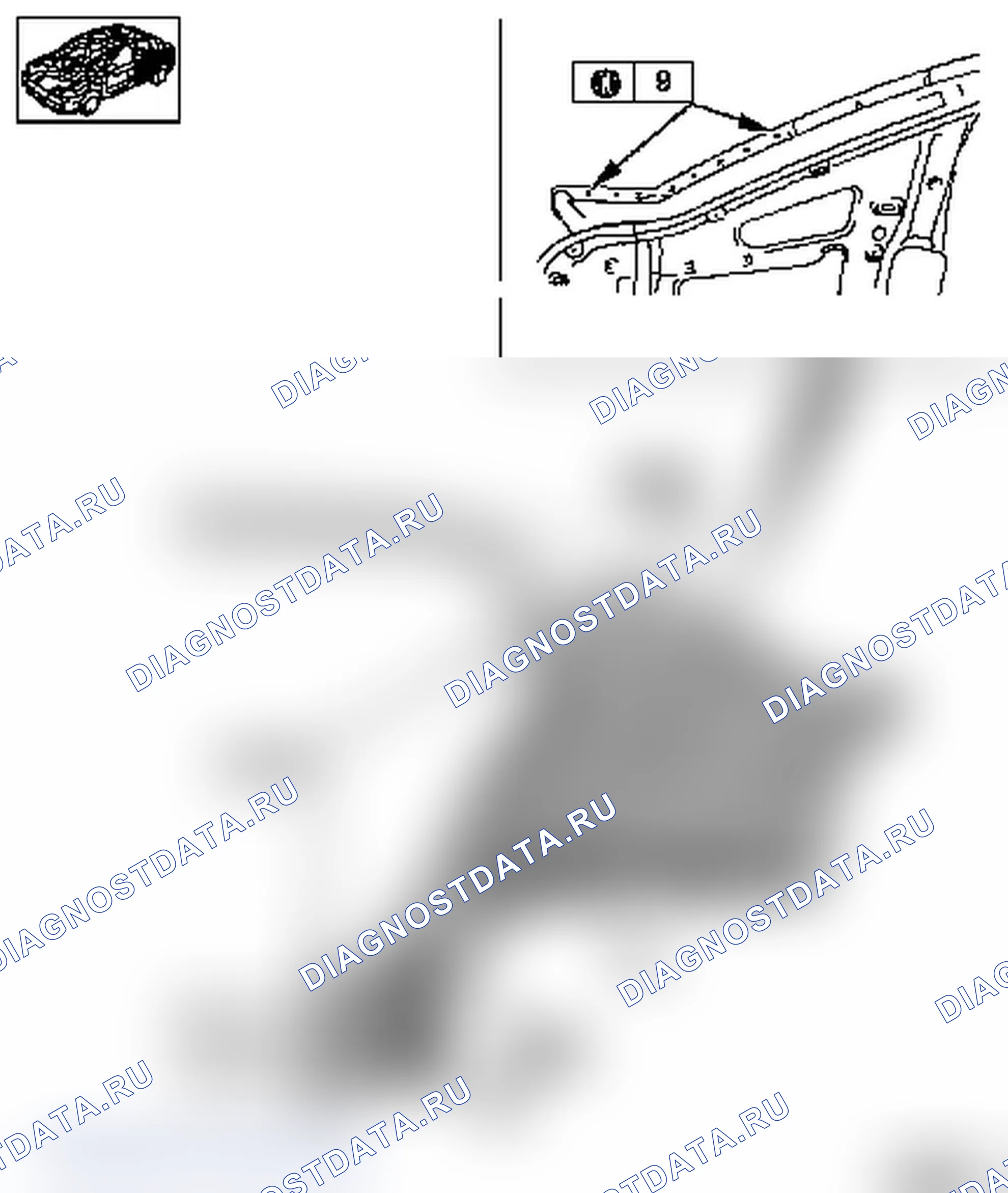 Замена боковой панели (модель F48). Opel Astra G