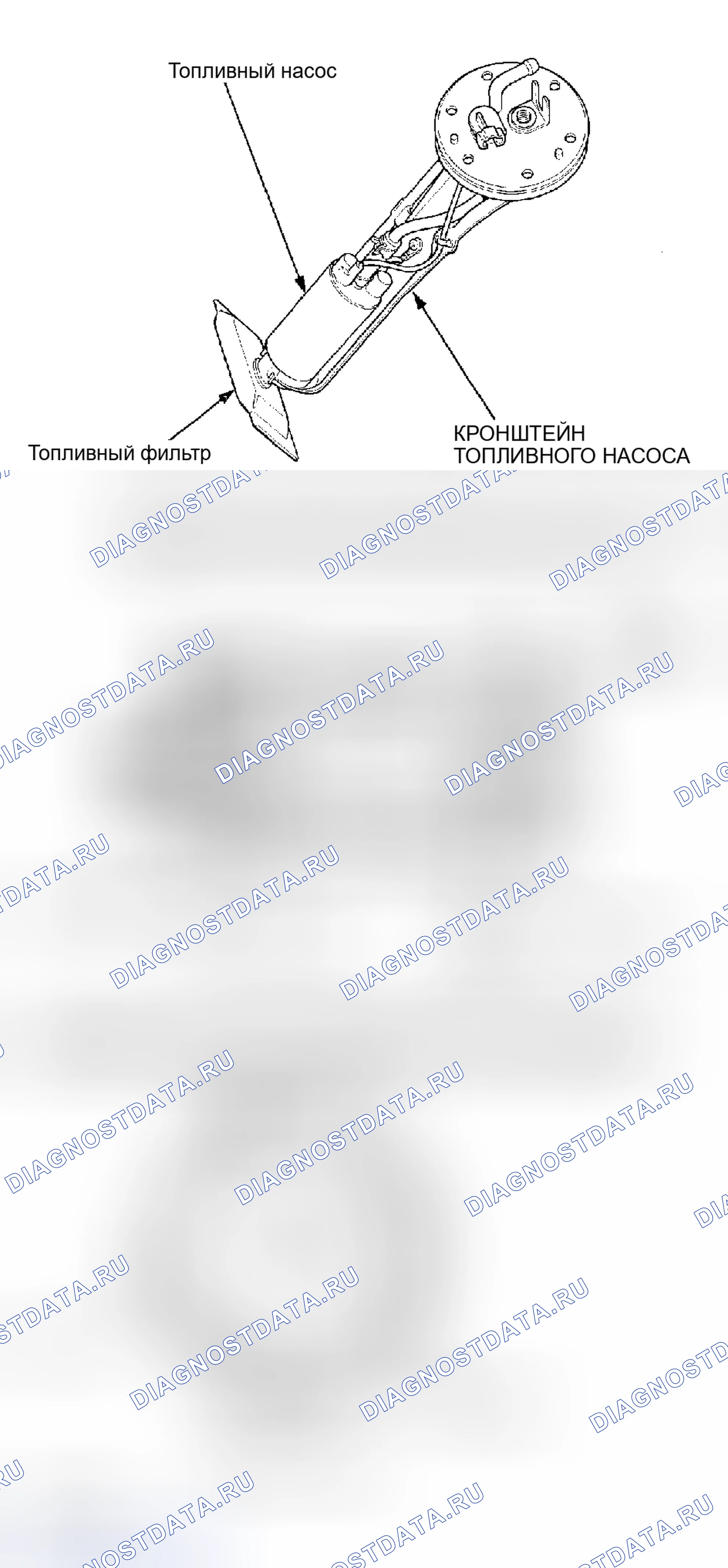 Рис. 36: Топливный насос. Acura NSX I