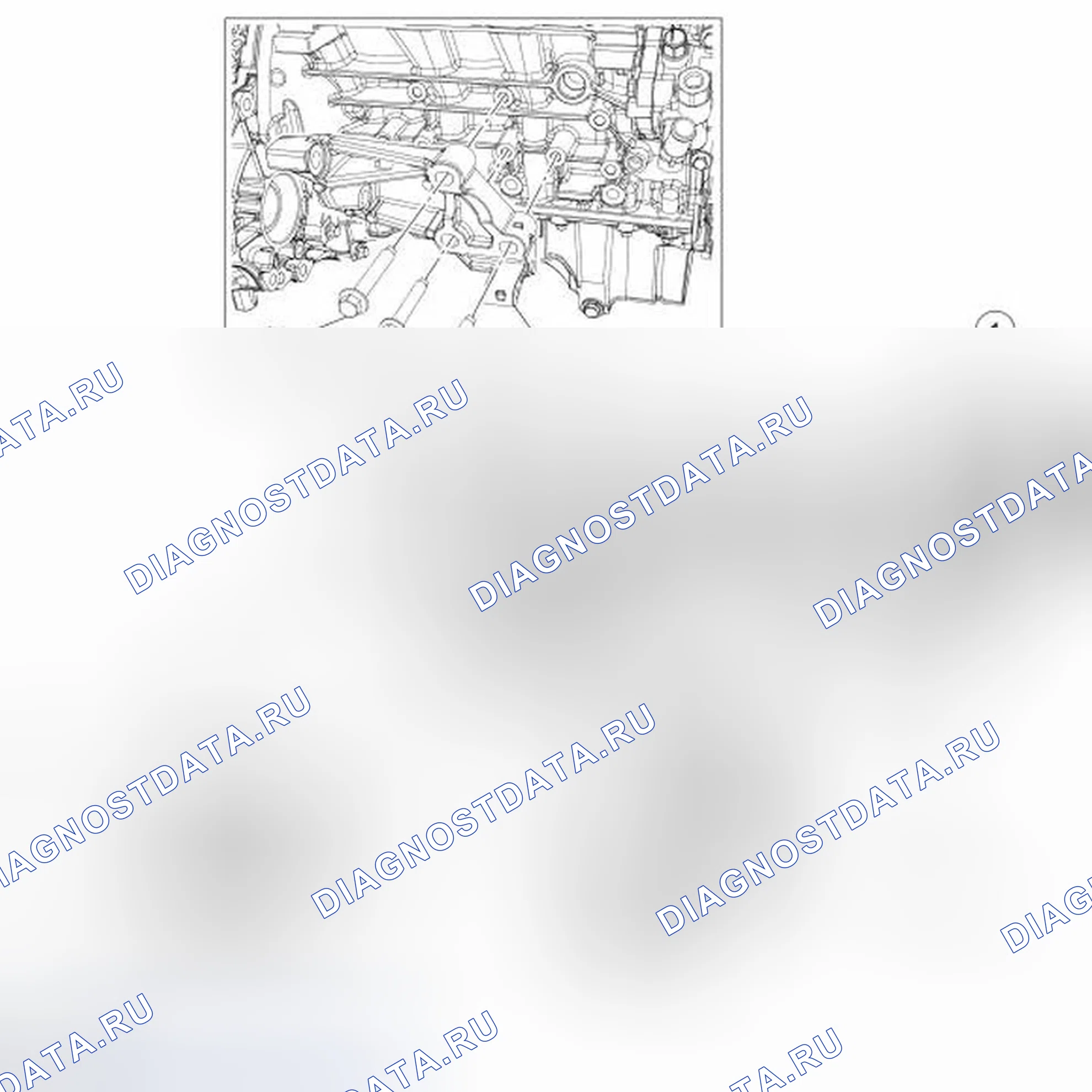 Рис. 2: Блок передачи мощности (БЗТ). Ford Fusion I рестайлинг