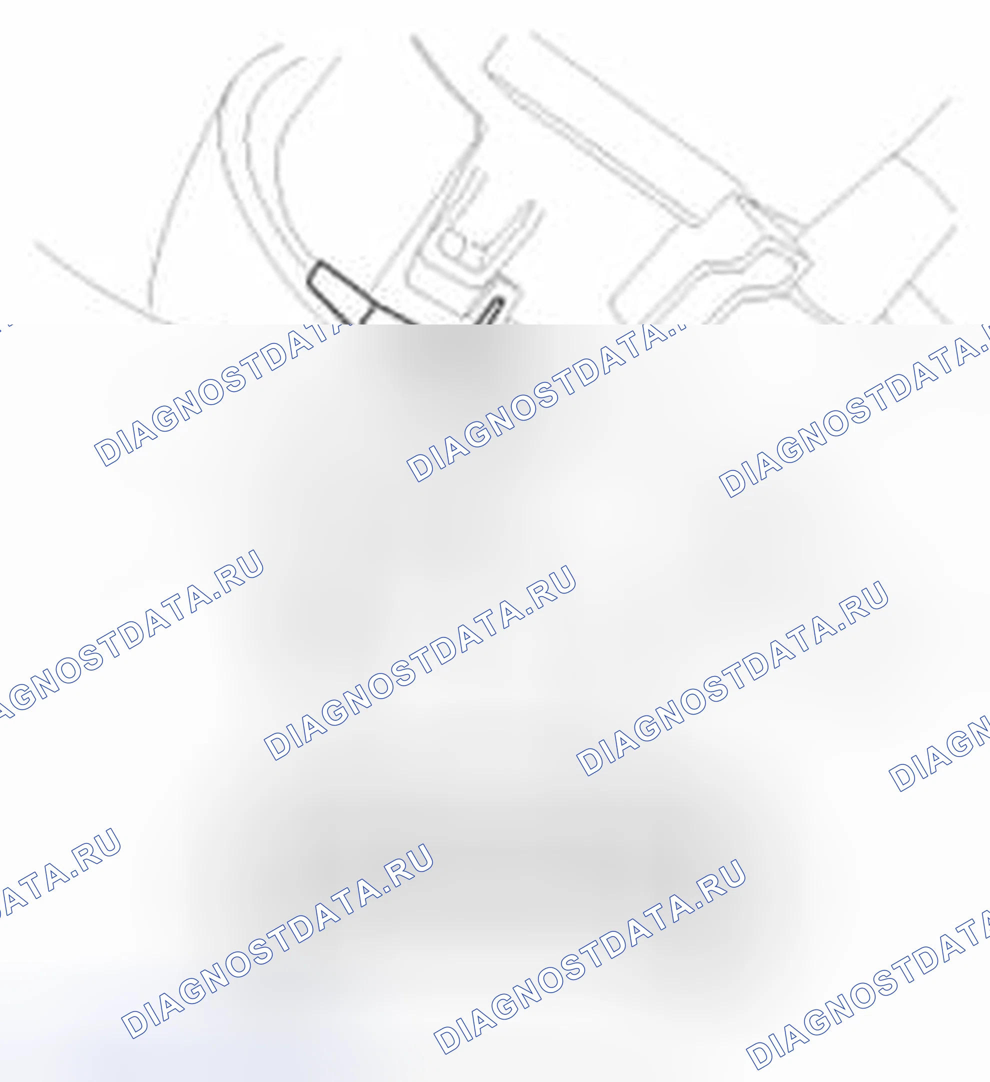 Рис. 26: Переключатель передней противотуманной фары. Geely SC7 I