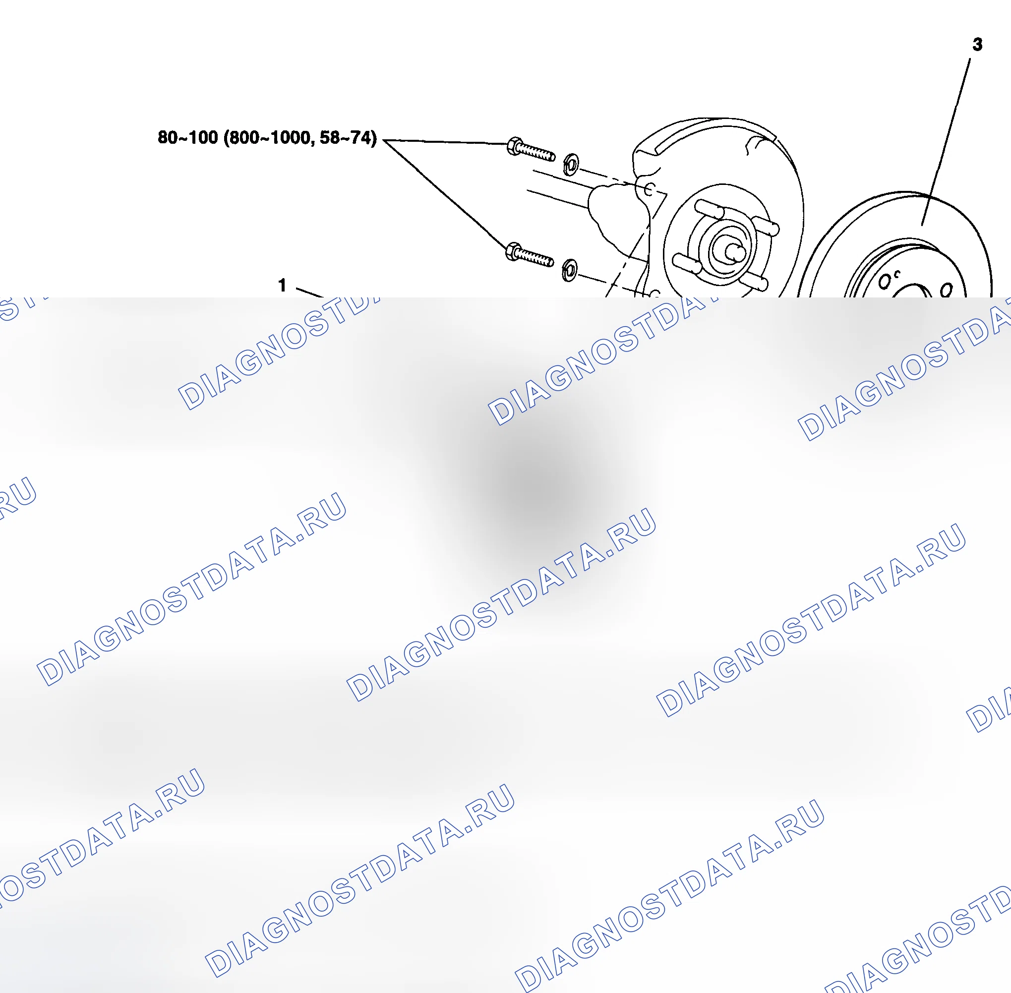 Рис. 32: РАСПОЛОЖЕНИЕ КОМПОНЕНТОВ. Hyundai Santa Fe I