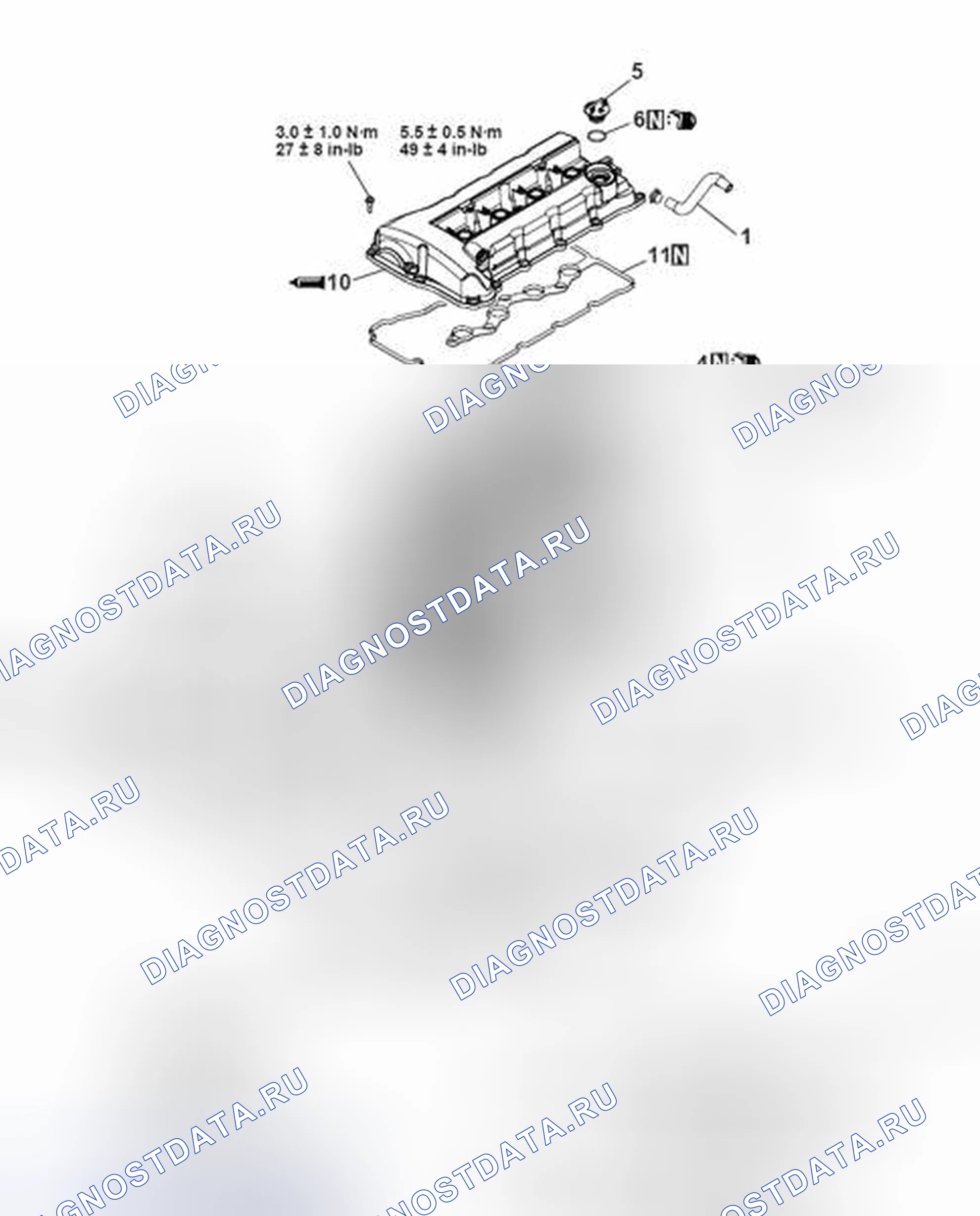 Рис. 30: ДЕМОНТАЖ И МОНТАЖ. Honda Domani MB