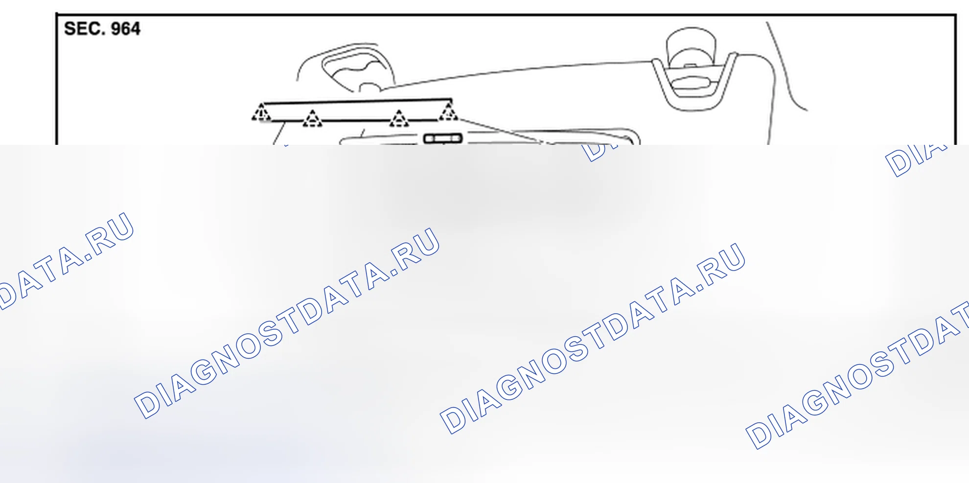 Рис. 66: Разнесенный вид. Infiniti Q70 I рестайлинг