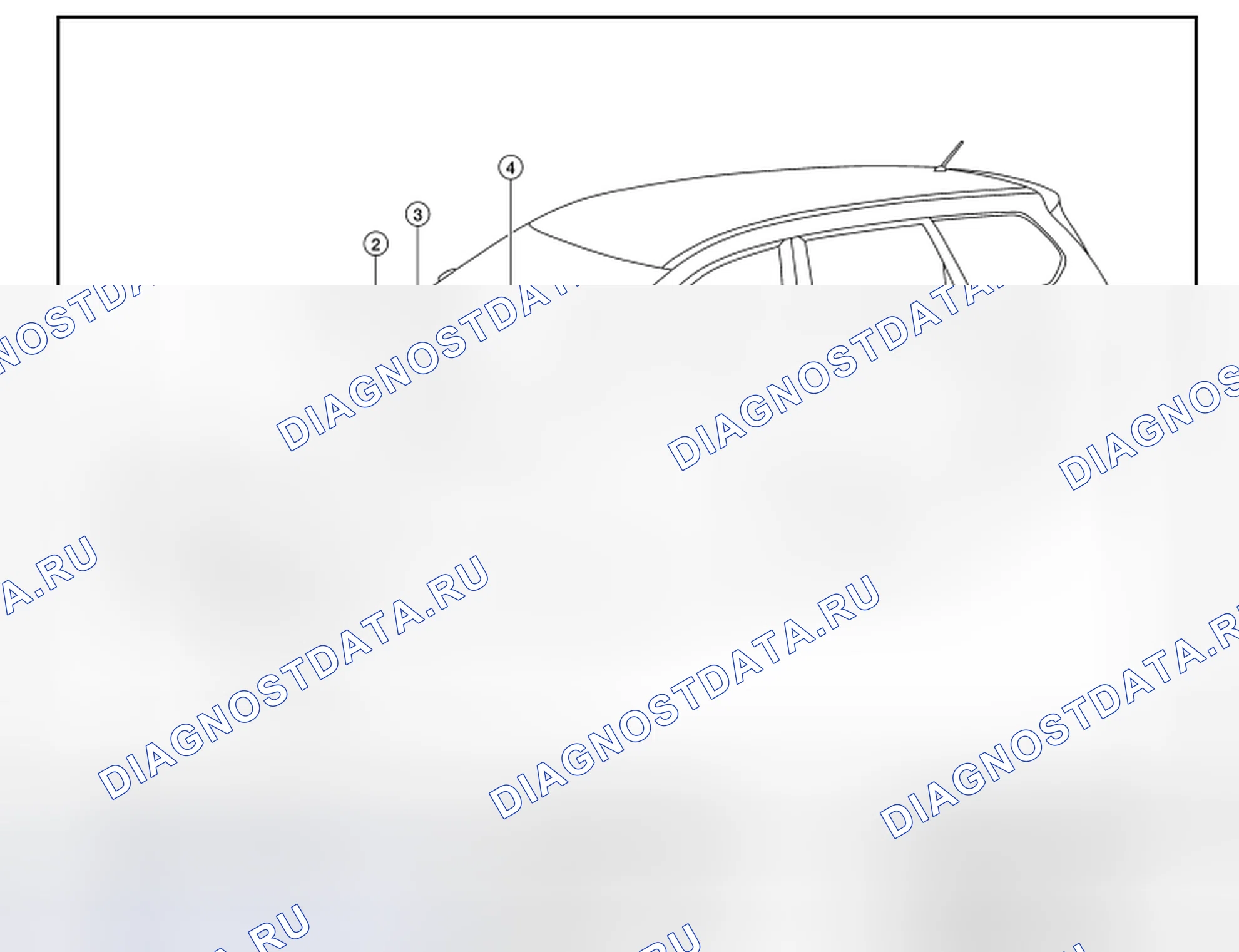 Рис. 44: Идентификационный номер. Nissan Rogue II