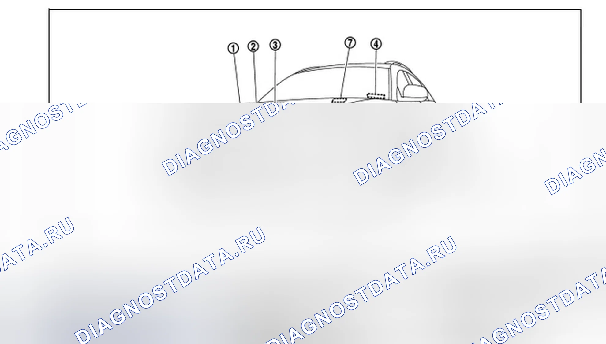 Рис. 36: ИДЕНТИФИКАЦИОННЫЙ НОМЕР. Infiniti FX50 II