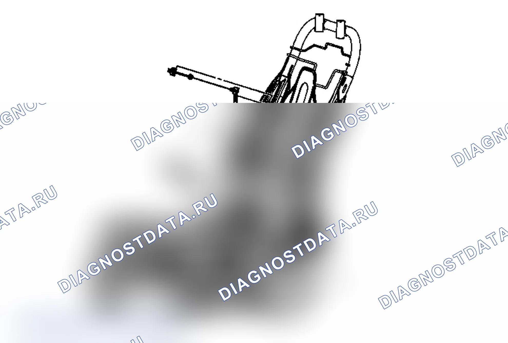 Рис. 34: Замена привода поясничной опоры сиденья водителя или пассажира (с HP2). Chevrolet Tahoe III