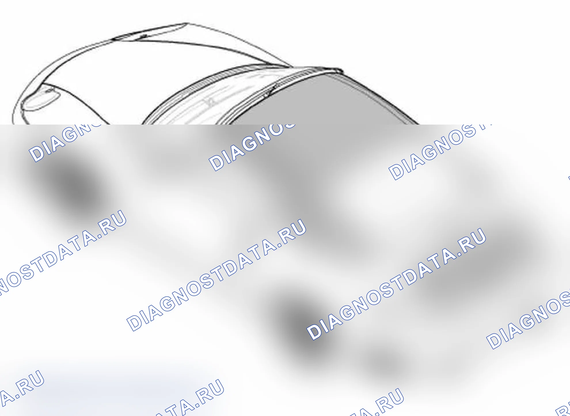 Рис. 190: Снятие и установка жесткого верха. Porsche 911 Carrera 996 рестайлинг