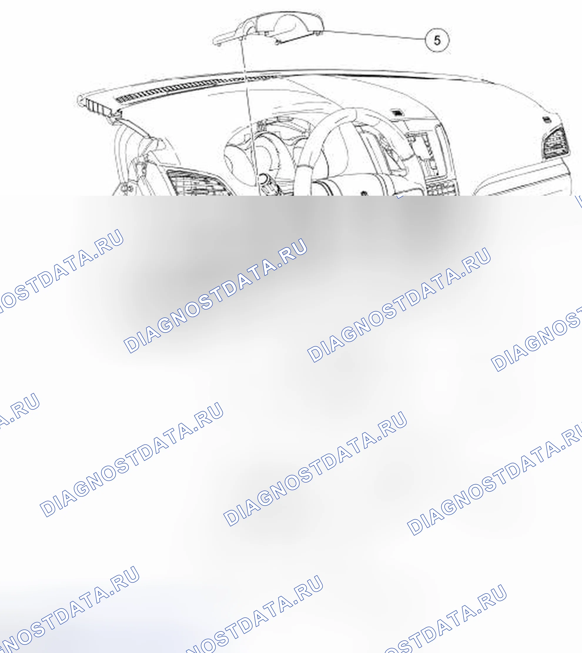 Рис. 30: Бандаж рулевой колонки. Hyundai Kona I рестайлинг