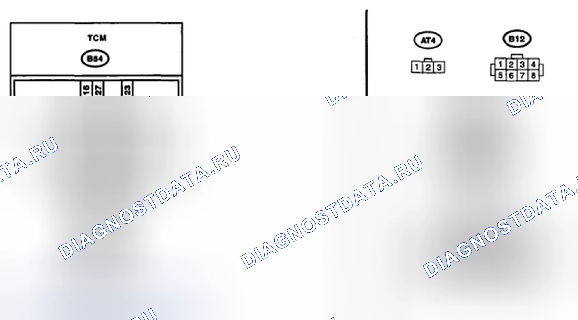 Рис. 723: электросхема. Subaru Outback BP рестайлинг