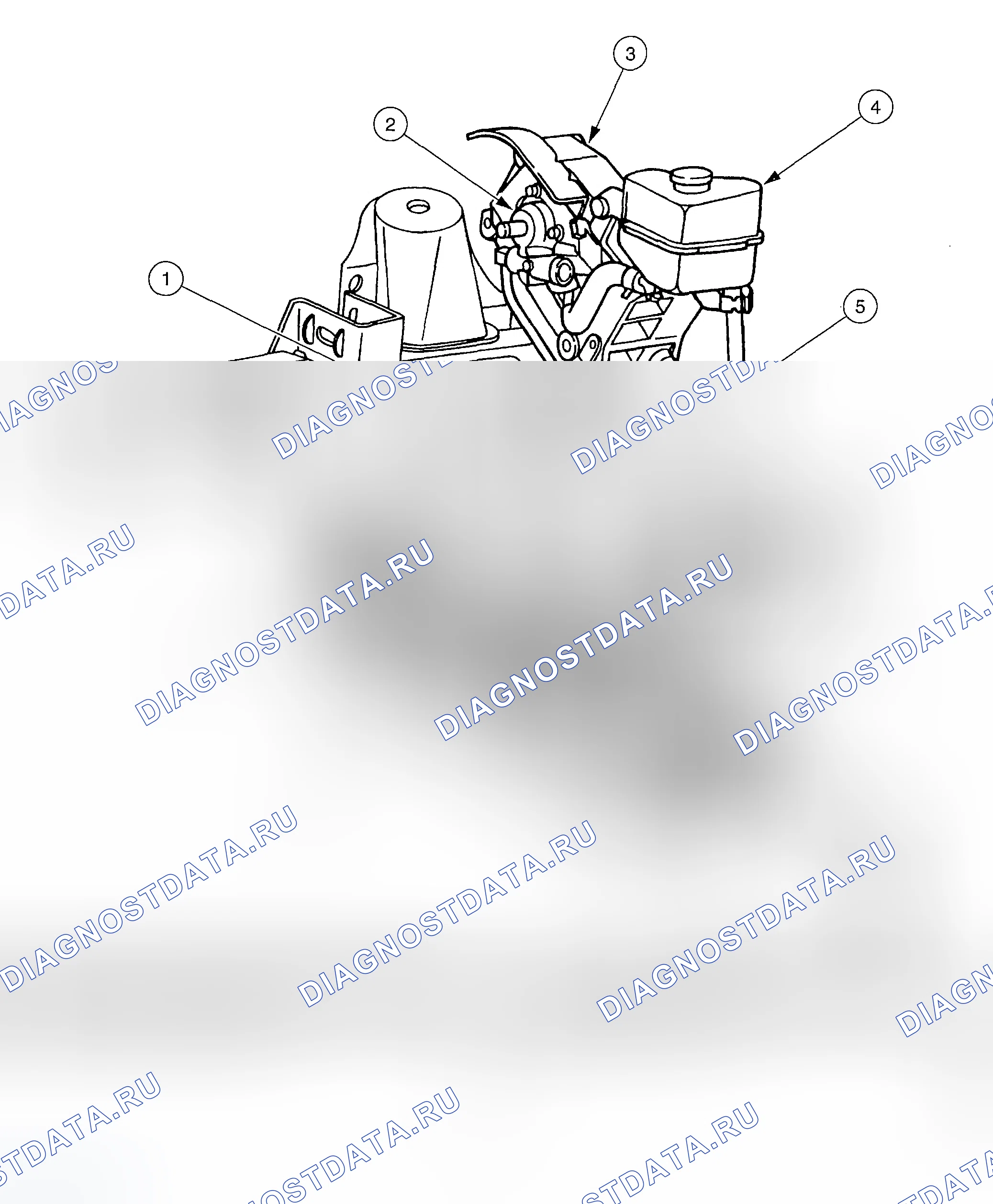 Рис. 1: СИСТЕМА РУЛЕВОГО УПРАВЛЕНИЯ. Ford Explorer Sport Trac I