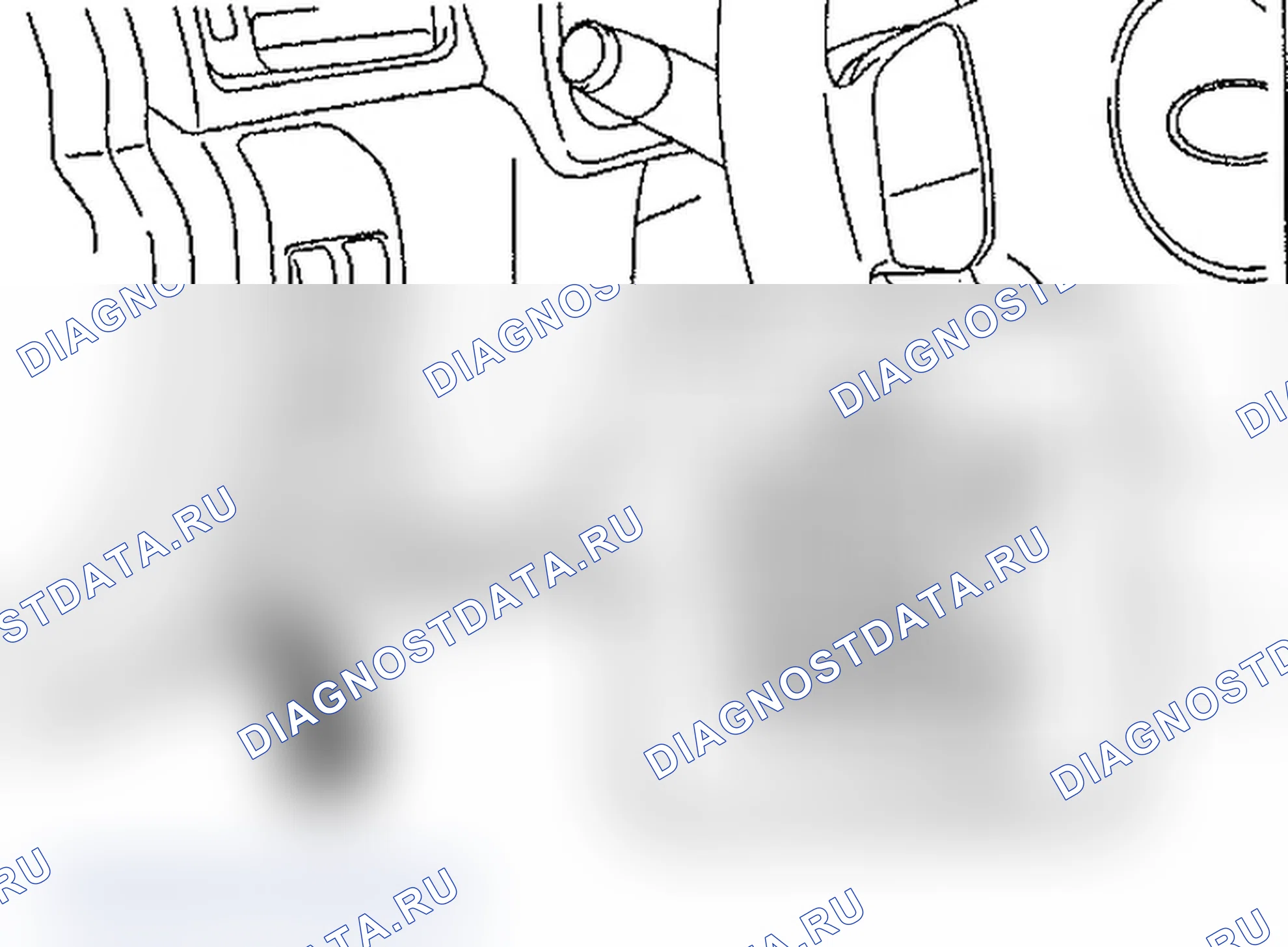 Рис. 1: БЛОК ПРЕДОХРАНИТЕЛЕЙ/РЕЛЕ UNDER-DASH. Subaru Impreza WRX GH