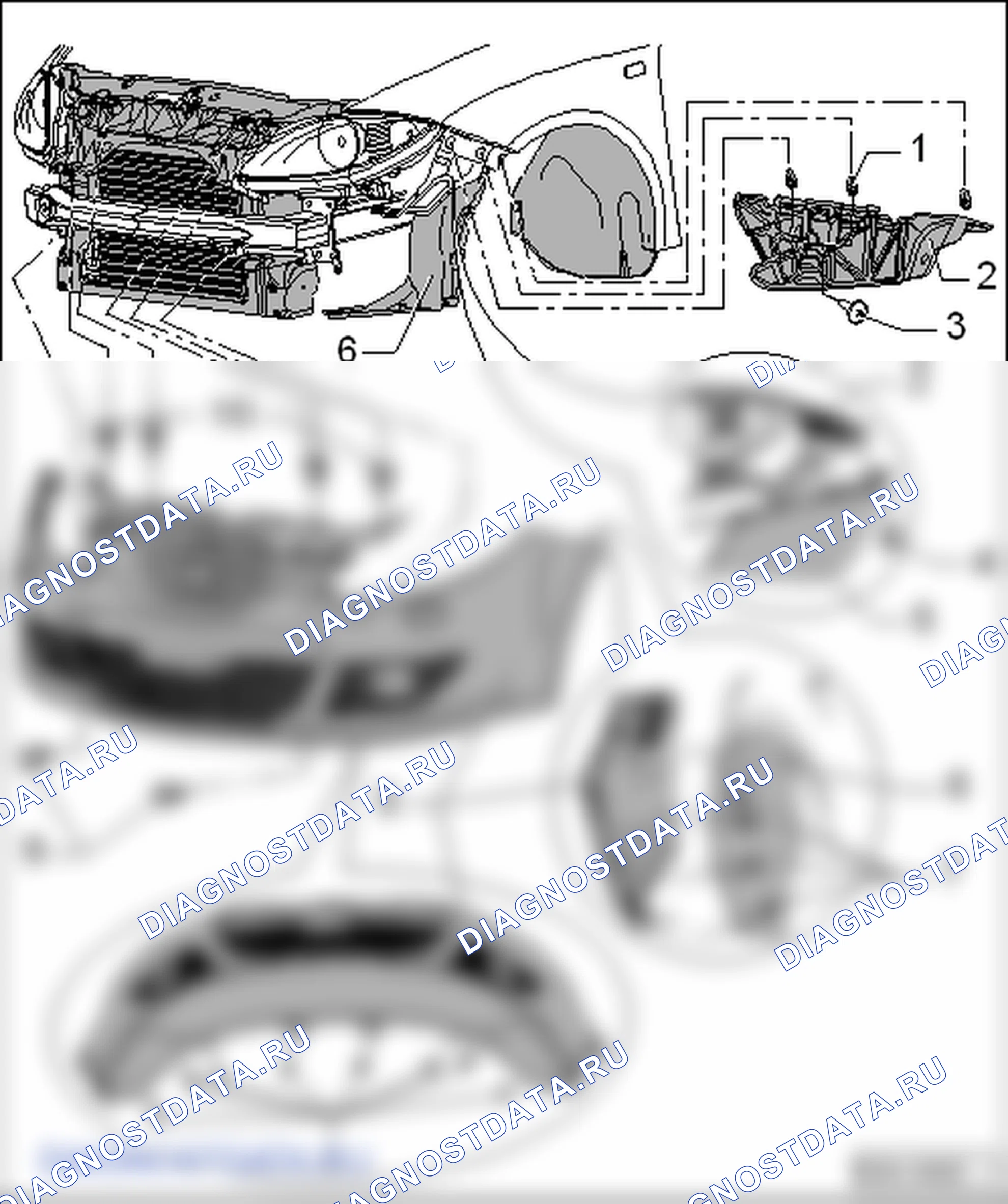Облицовка бампера. SEAT Leon Ii