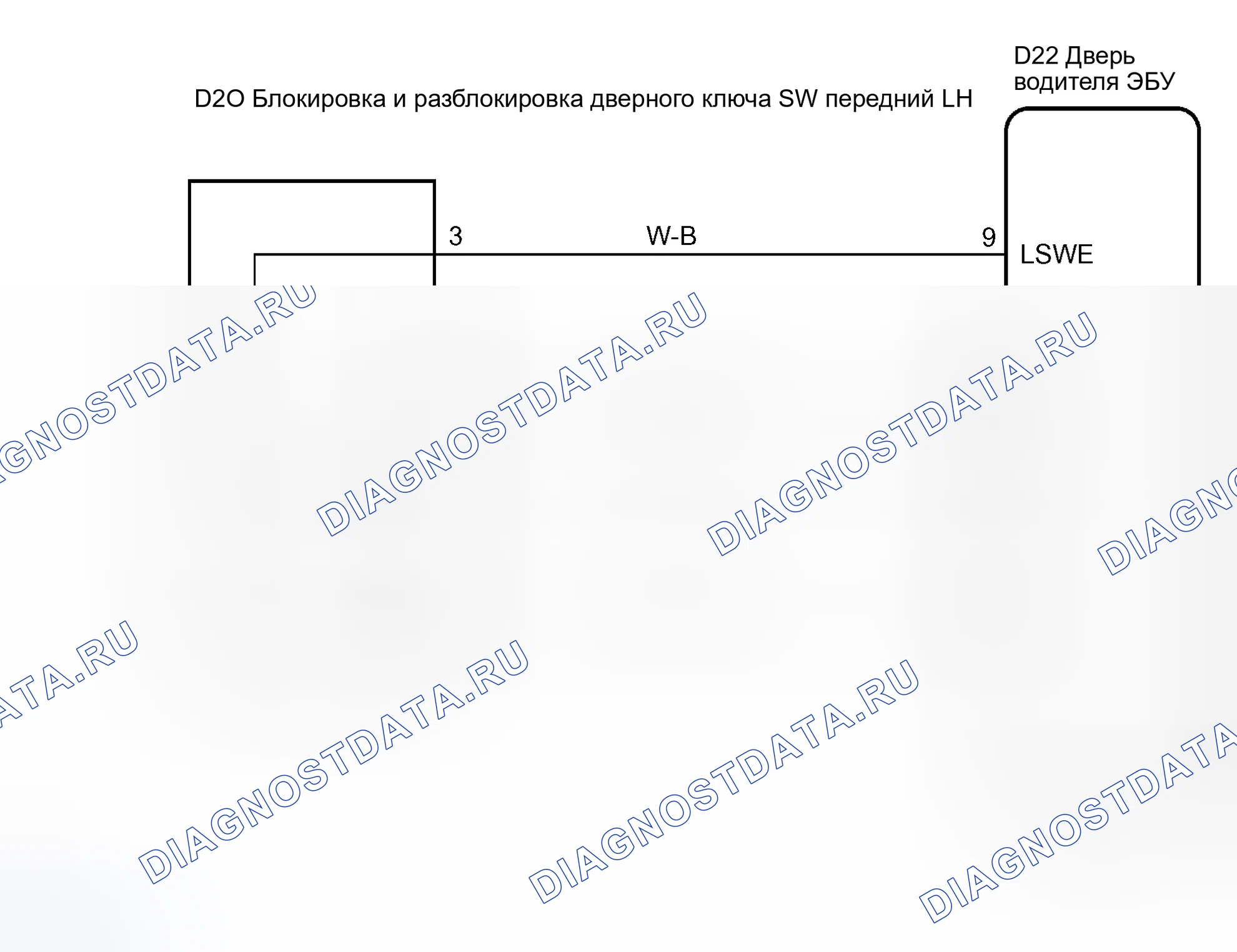 Рис. 40: электросхема. Toyota Sequoia I рестайлинг