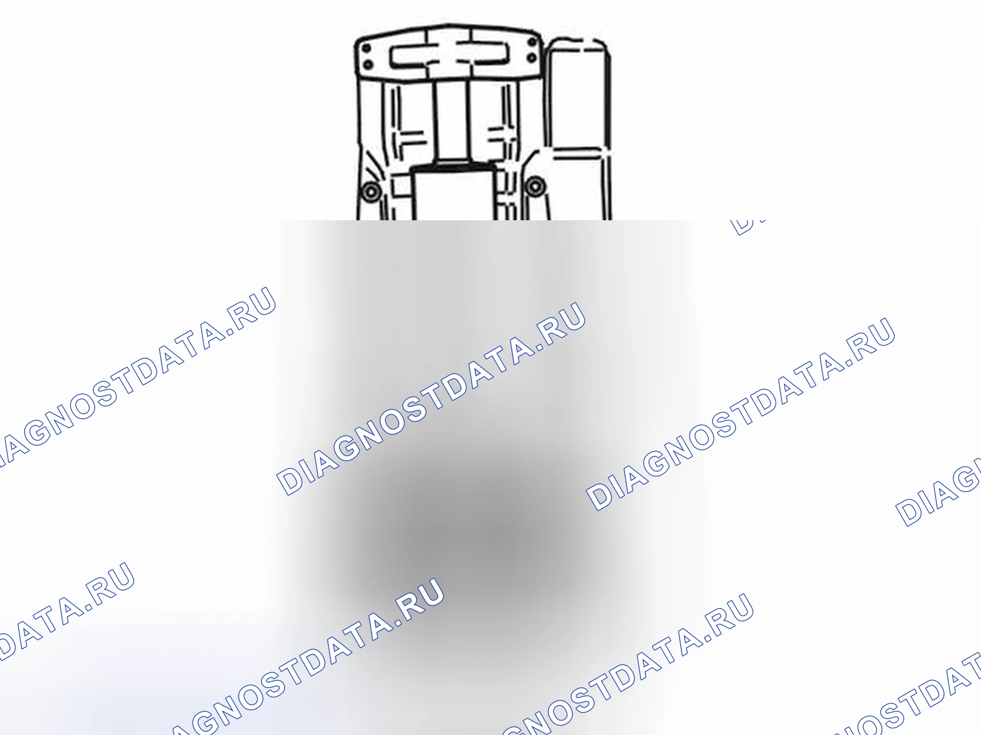 Рис. 27: ДЕМОНТАЖ ГЛУШИТЕЛЯ. Volvo XC90 I