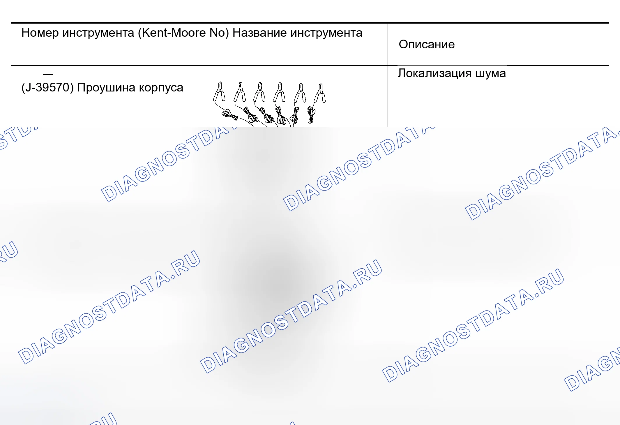 Рис. 26: Специальные сервисные инструменты. Nissan Altima L31 рестайлинг