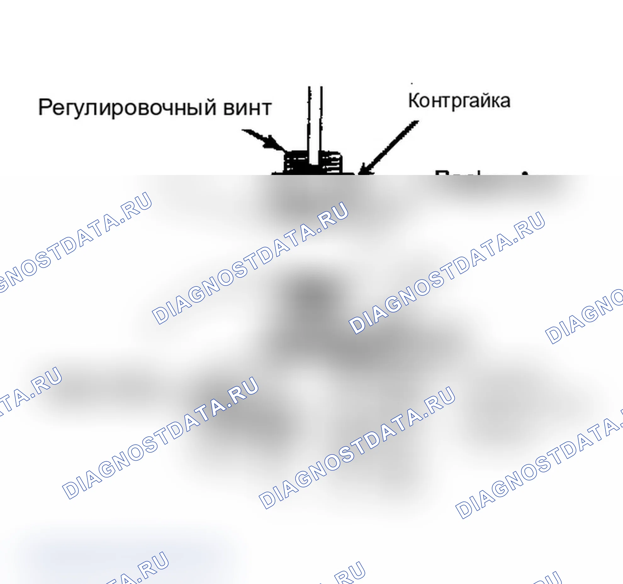 Рис. 1: Регулировка зазора клапана Зазоры холодного клапана составляют 0 006 «(0,15 мм) для впускных клапанов и 0 010»(0,25 мм) для выпускных клапанов.. Chevrolet Cab & Chassis C20 