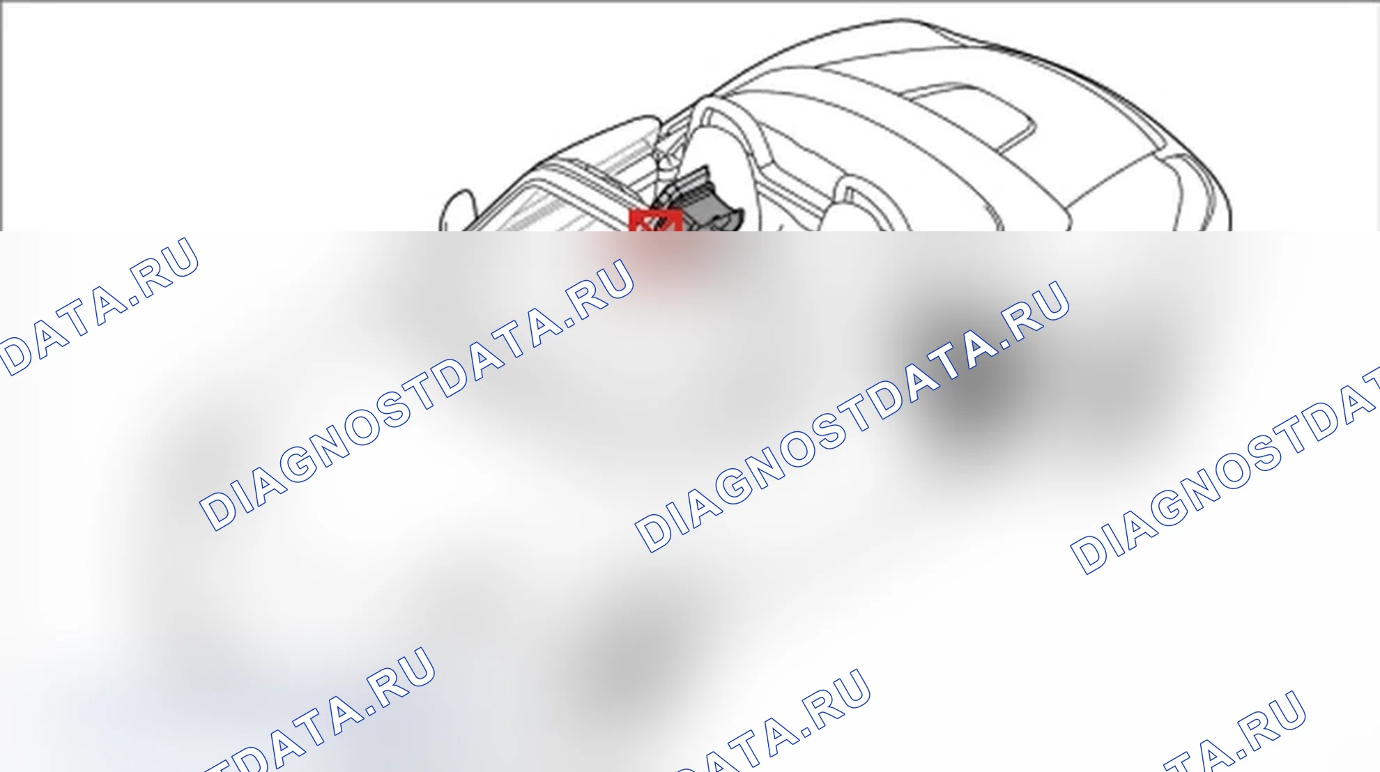 Рис. 159: Удаление правой решетки воздухозаборника. Porsche Cayman S 987