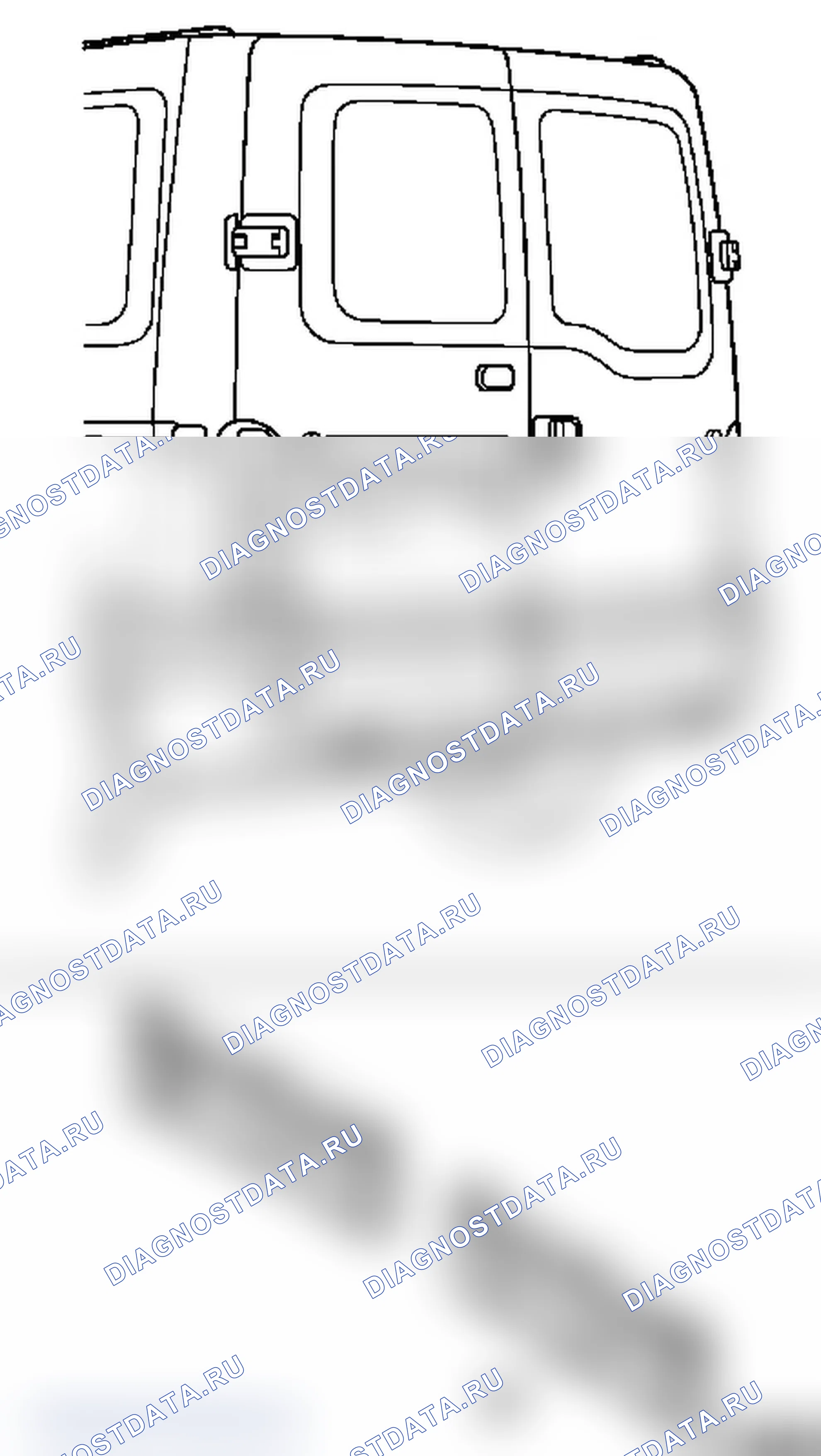 Защитная Боковая Облицовка, Задняя Дверь, Снять и Установить. Opel Movano A