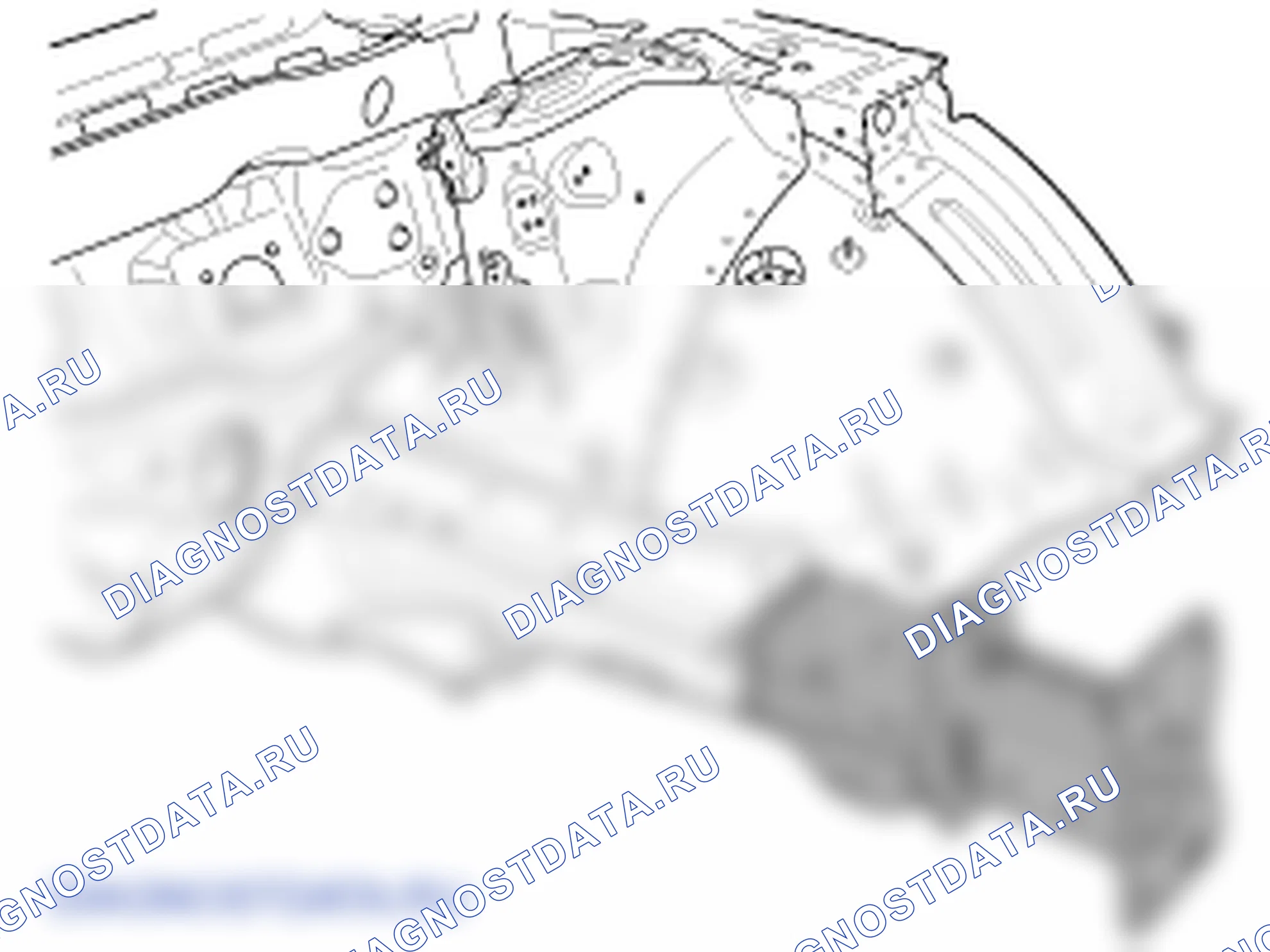Установка переднего лонжерона. Hyundai Genesis Coupe(Bk)-U.S. I