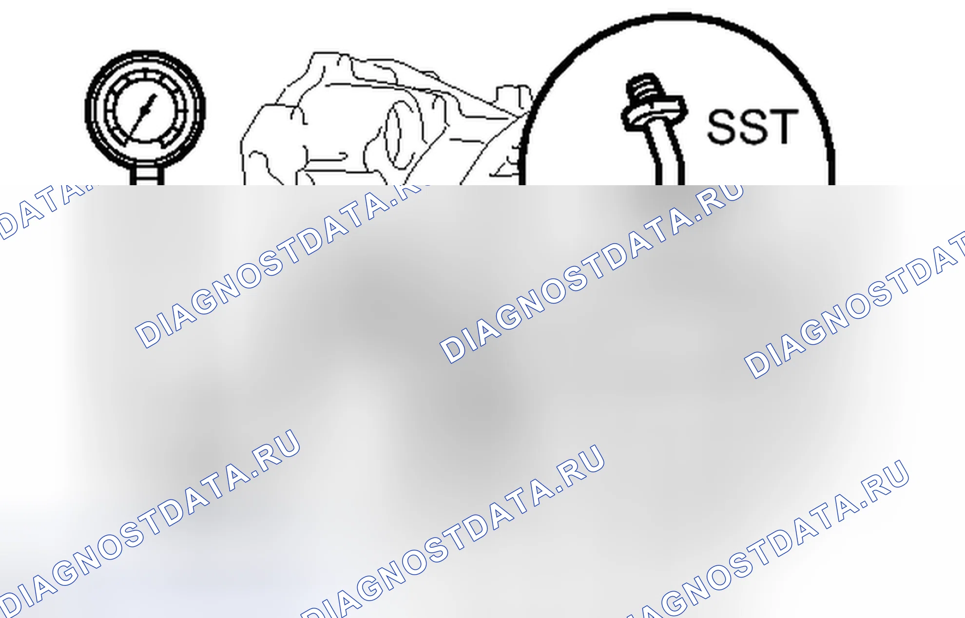 Рис. 391: ГИДРАВЛИЧЕСКОЕ ИСПЫТАНИЕ [05 / 2013 -]. Scion tC II рестайлинг