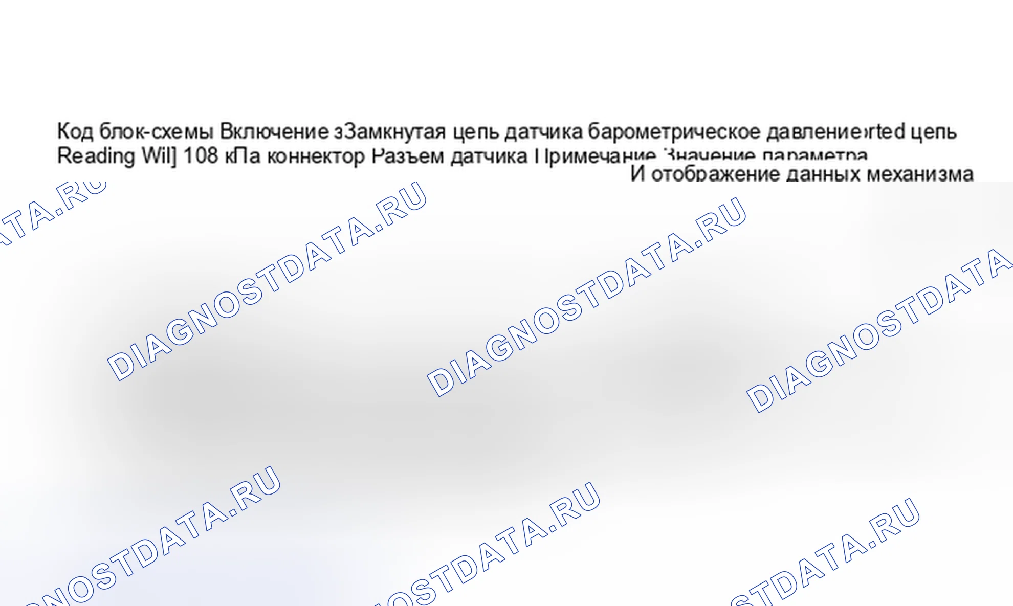 Рис. 155: Блок-схема, код 35 - замкнутая цепь датчика барометрическое давление. Cadillac Seville II