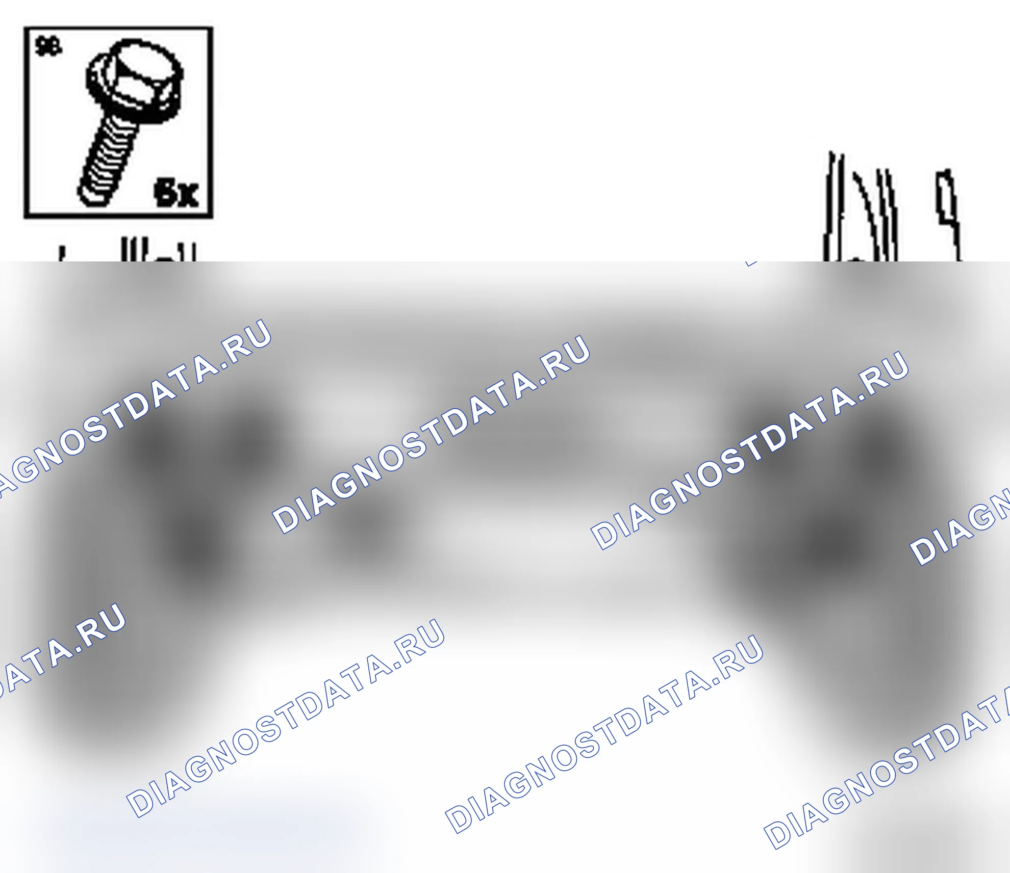 Демонтаж и монтаж задней балки (ограничителя удара) - модели F 08, F 08 & W5L, F 68. Opel Corsa C