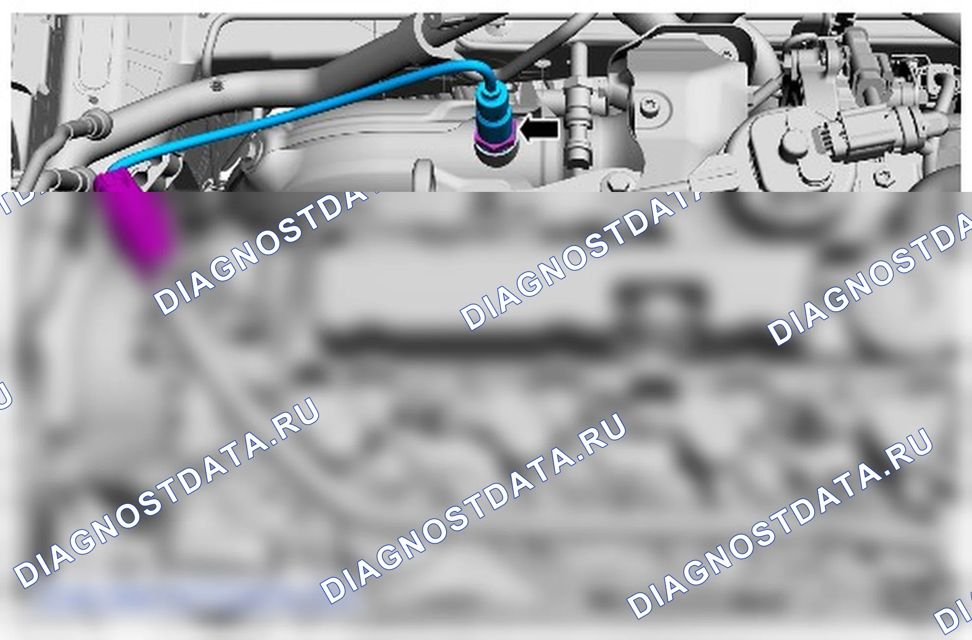 Как снять и установить подогреваемый кислородный датчик (HO2S). Ford Galaxy III