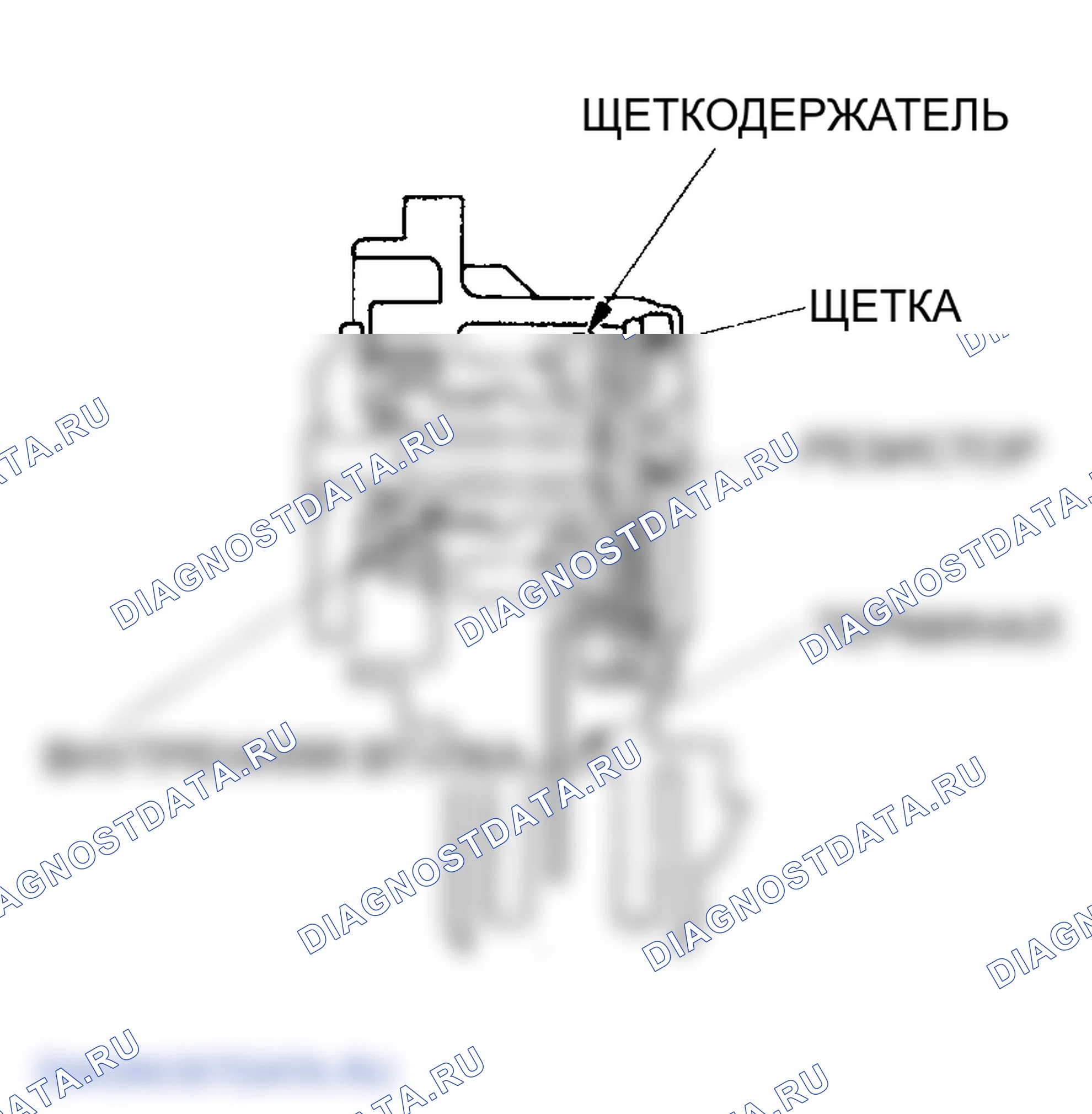 Рис. 71: Датчик положения дроссельной заслонки (Tp). Honda Odyssey II